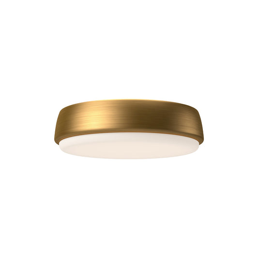 Alora Mood Laval aged gold flush mount FM503509AG