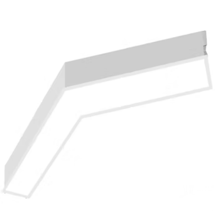 EnVision LED-ALIN2-12X12-120L-3P25-D-5CCT-WH-RTK – 12x12" 120° L-Shape Downlight