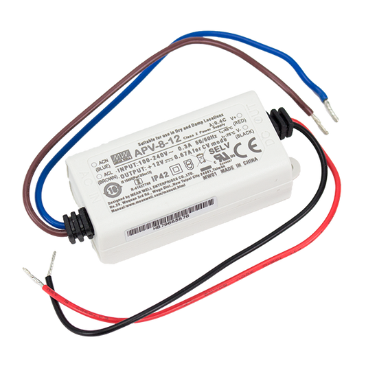 LED-DR Series Non-Dimming Driver 8 Watts 24V DC - American Lighting LED-DR8-24