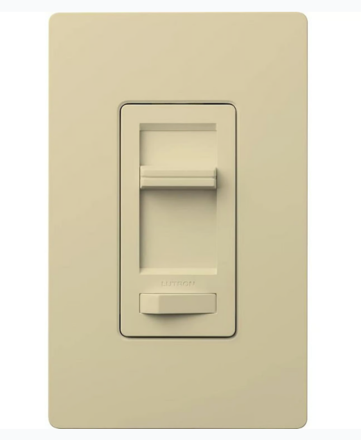 Lutron Lumea 3-speed fan control in Ivory
