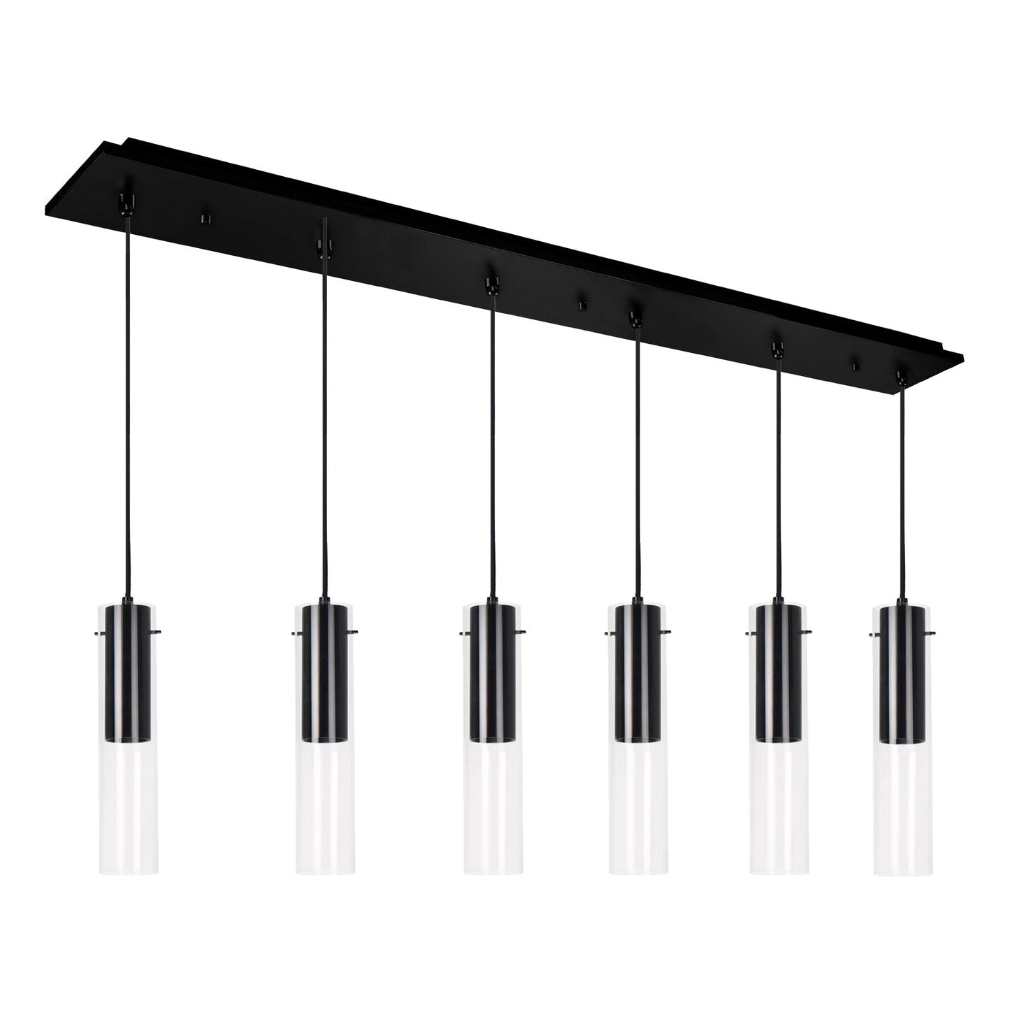 Kuzco Lena black multi-pendant MP21703BK-06