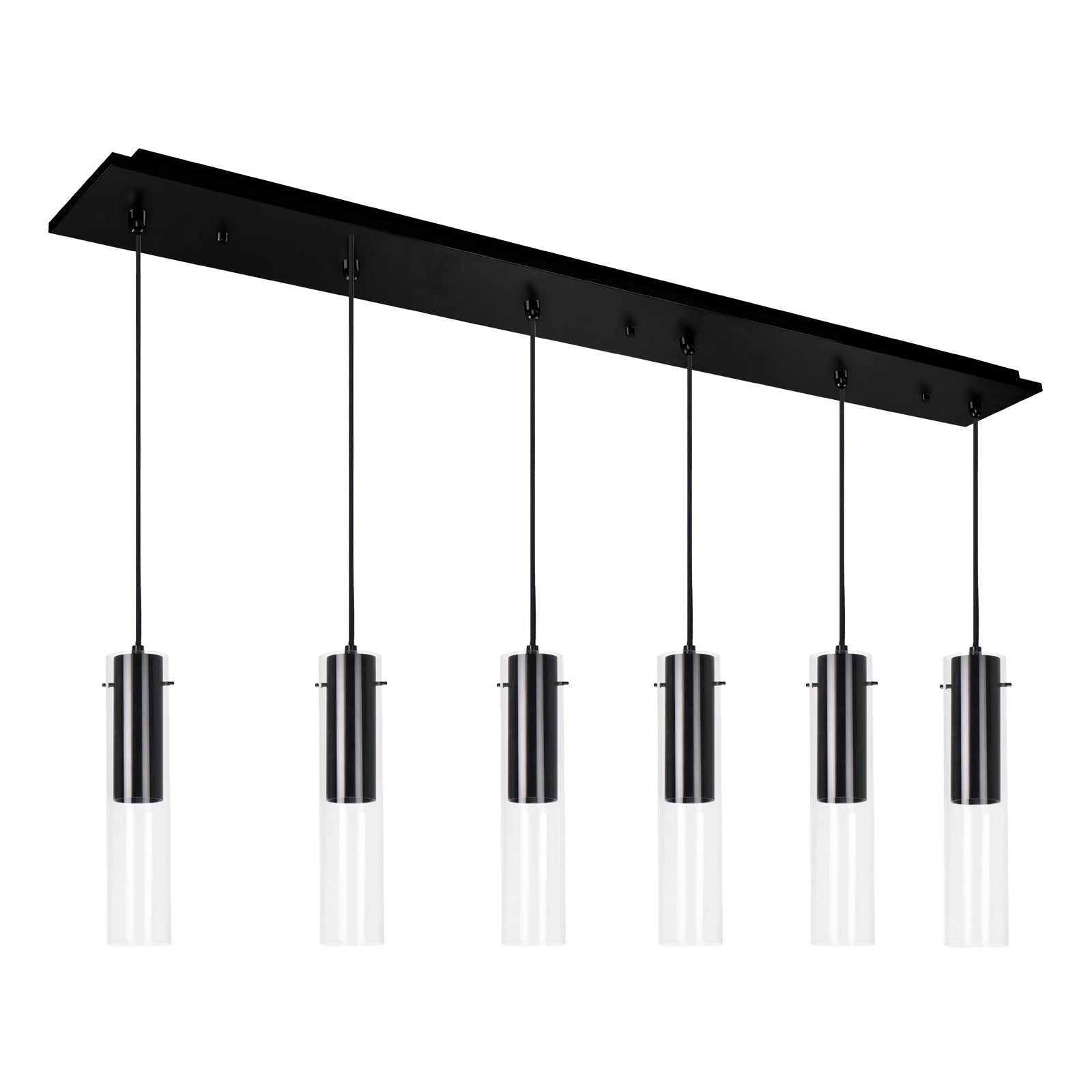 Kuzco Lena black multi-pendant MP21703BK-06