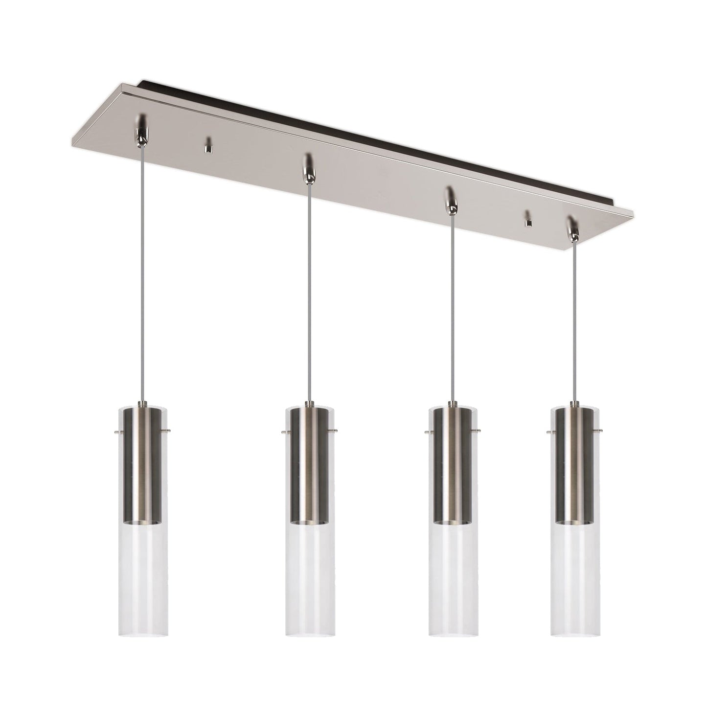 Kuzco Lena brushed nickel multi-pendant MP21703BN-04