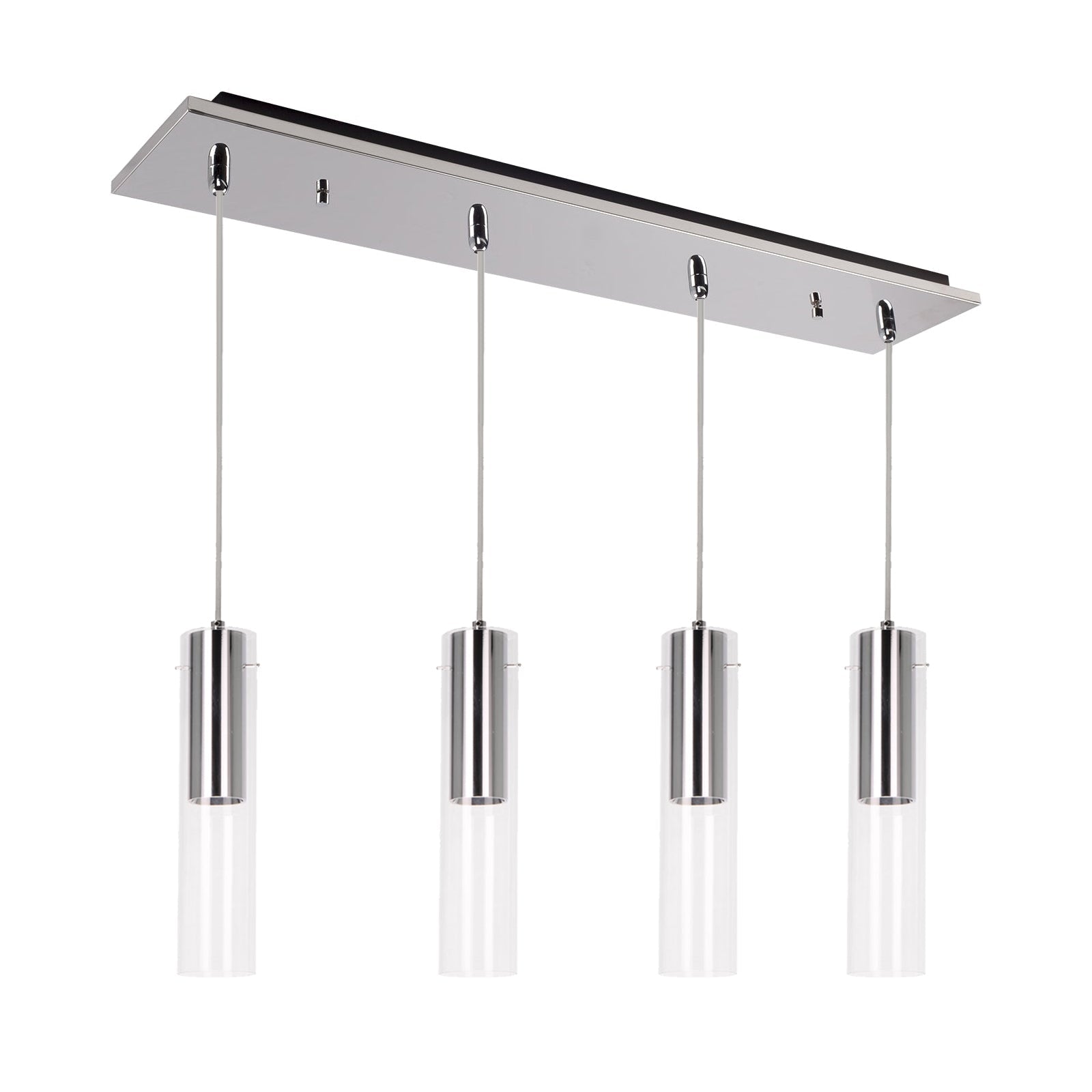 Kuzco Lena chrome multi-pendant MP21703CH-04