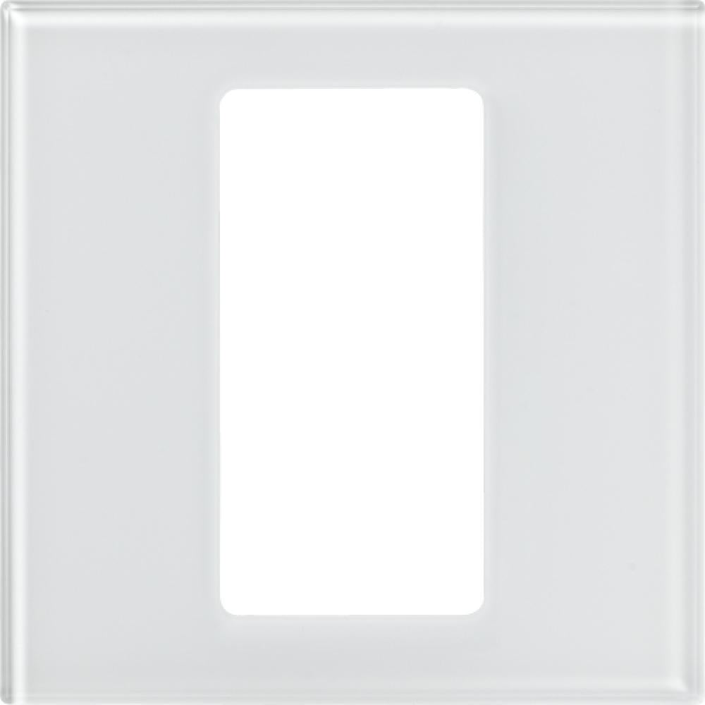 Lutron Architectural wireless remote in Clear White Glass