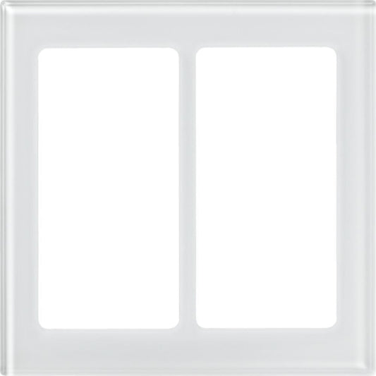 Lutron Architectural wireless remote in Clear White Glass
