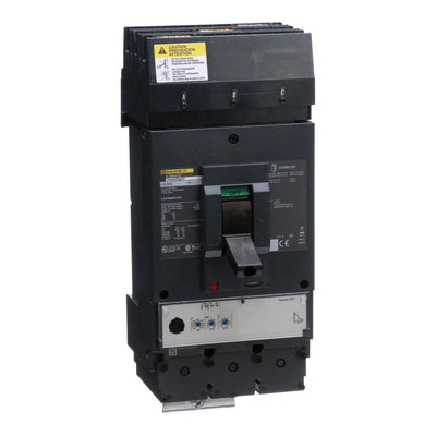 Square D PowerPacT L 400A 3 Pole 600VAC 18kA I-Line Molded Case Circuit Breaker with MicroLogic 3.3 Trip Unit