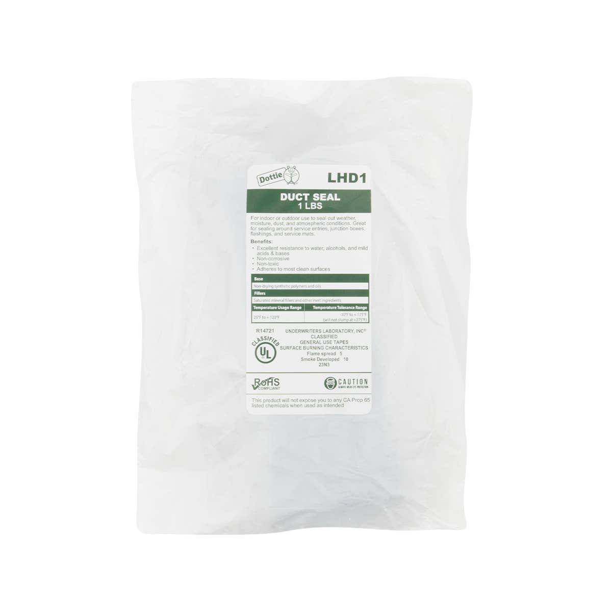 Dottie LHD1 Dottie 1 lb Duct Seal LHD1