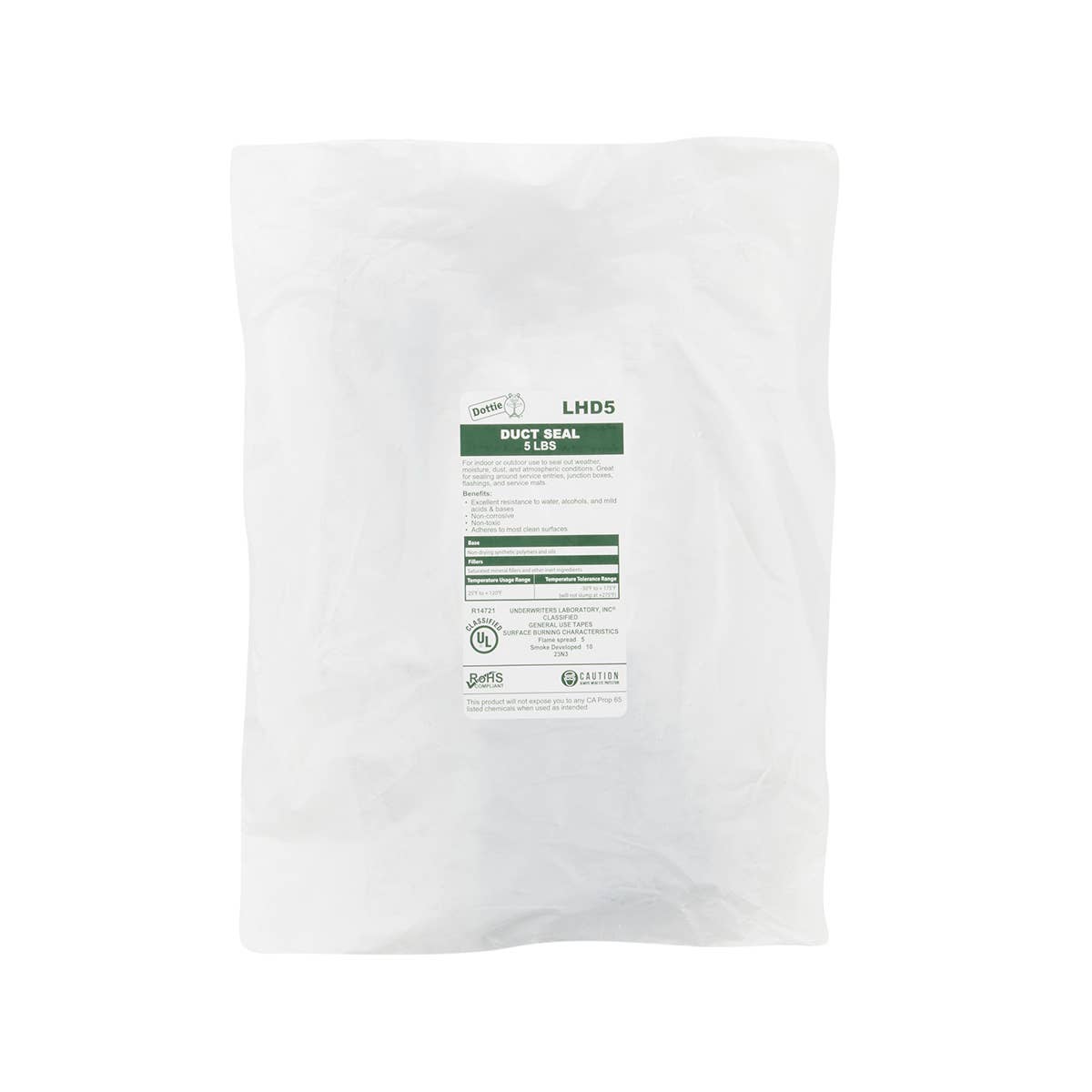 Dottie LHD5 Dottie 5 lb Duct Seal LHD5