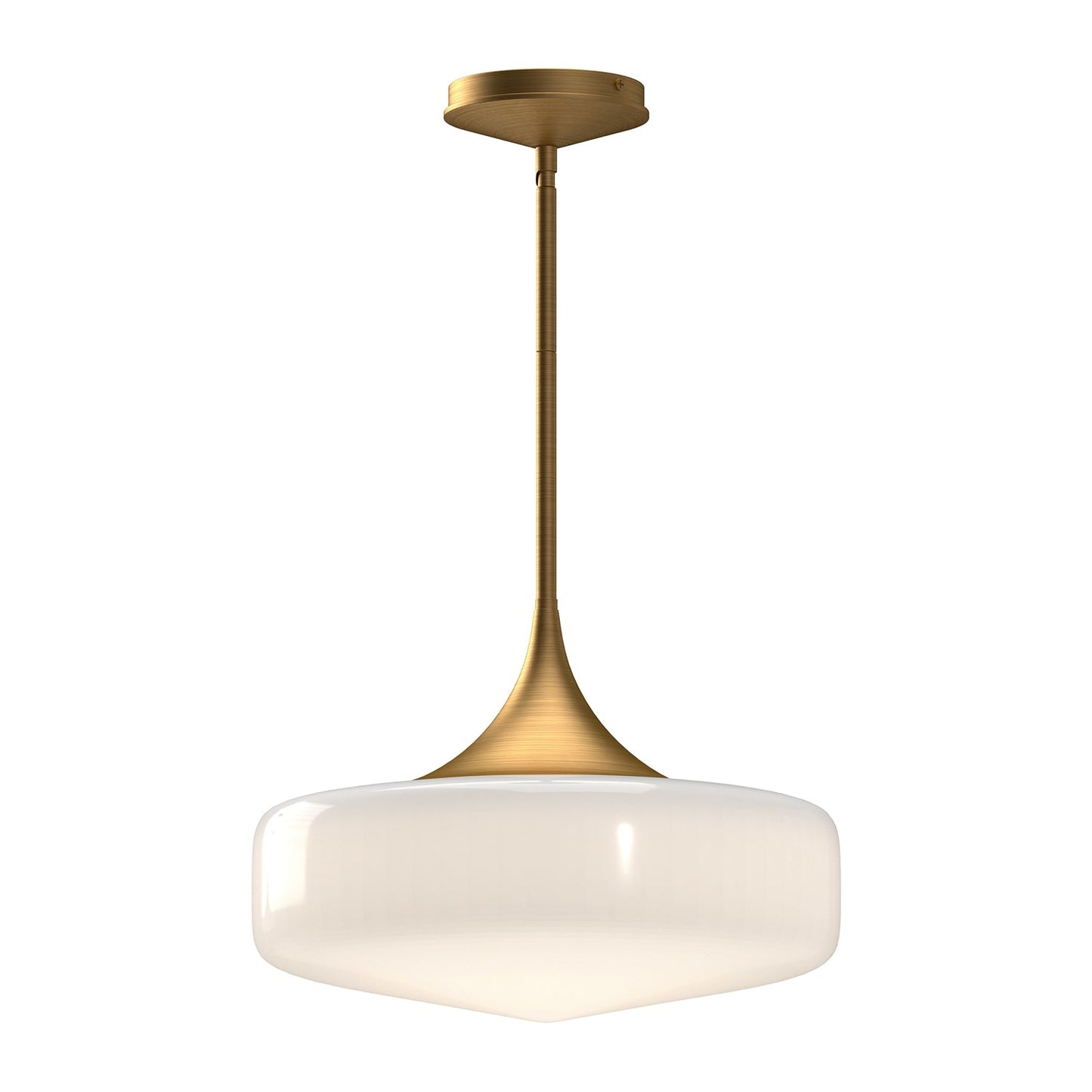 Alora Mood Lincoln aged gold pendant PD440814AGGO