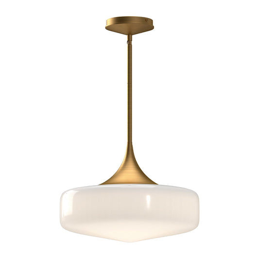 Alora Mood Lincoln aged gold pendant PD440814AGGO