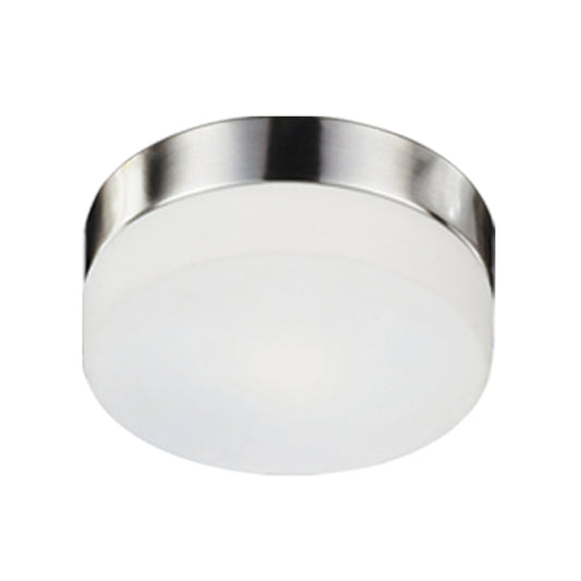 Kuzco Lomita brushed nickel flush mount 52022BN
