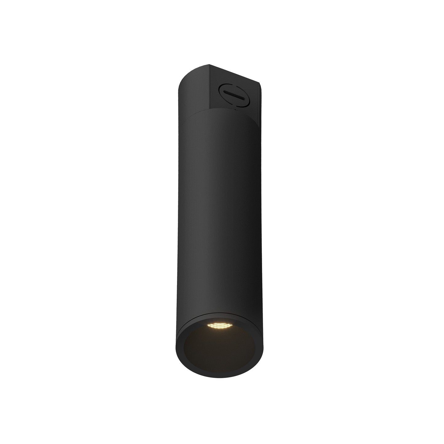 Kuzco Architectural Lorna black [universal voltage and 0-10 dimming] concrete ceiling mount LD2-CC08W10-3036-BK-UNV-010