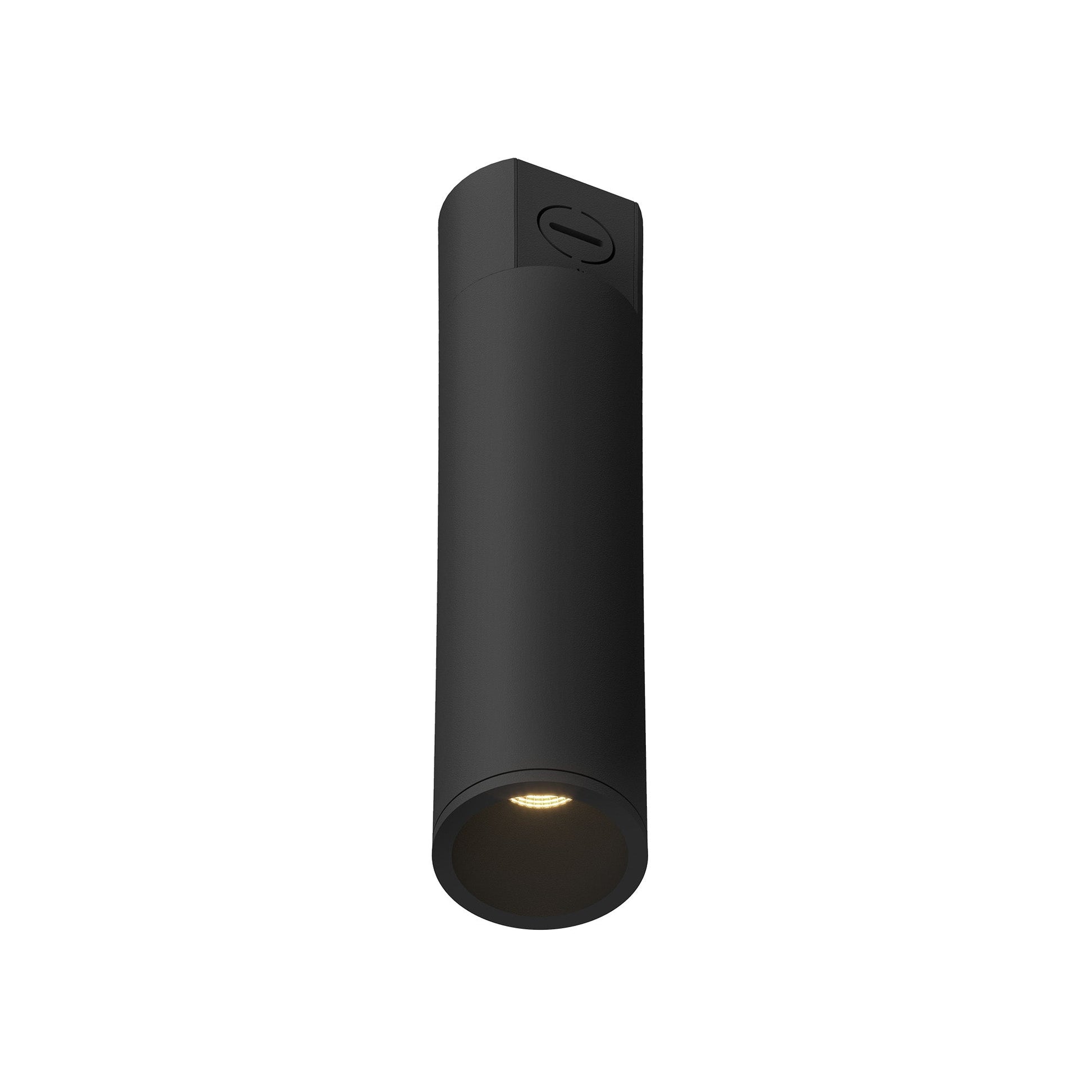 Kuzco Architectural Lorna black [universal voltage and 0-10 dimming] concrete ceiling mount LD2-CC08W10-3036-BK-UNV-010
