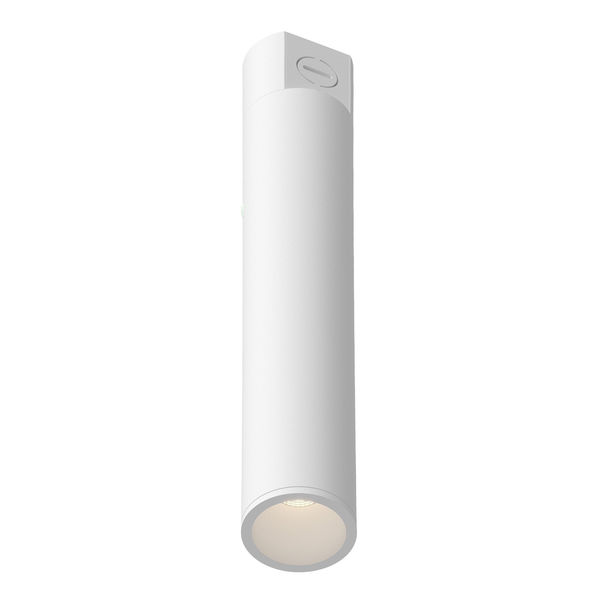 Kuzco Architectural Lorna white [universal voltage and 0-10 dimming] concrete ceiling mount LD2-CC12W12-3036-WH-UNV-010