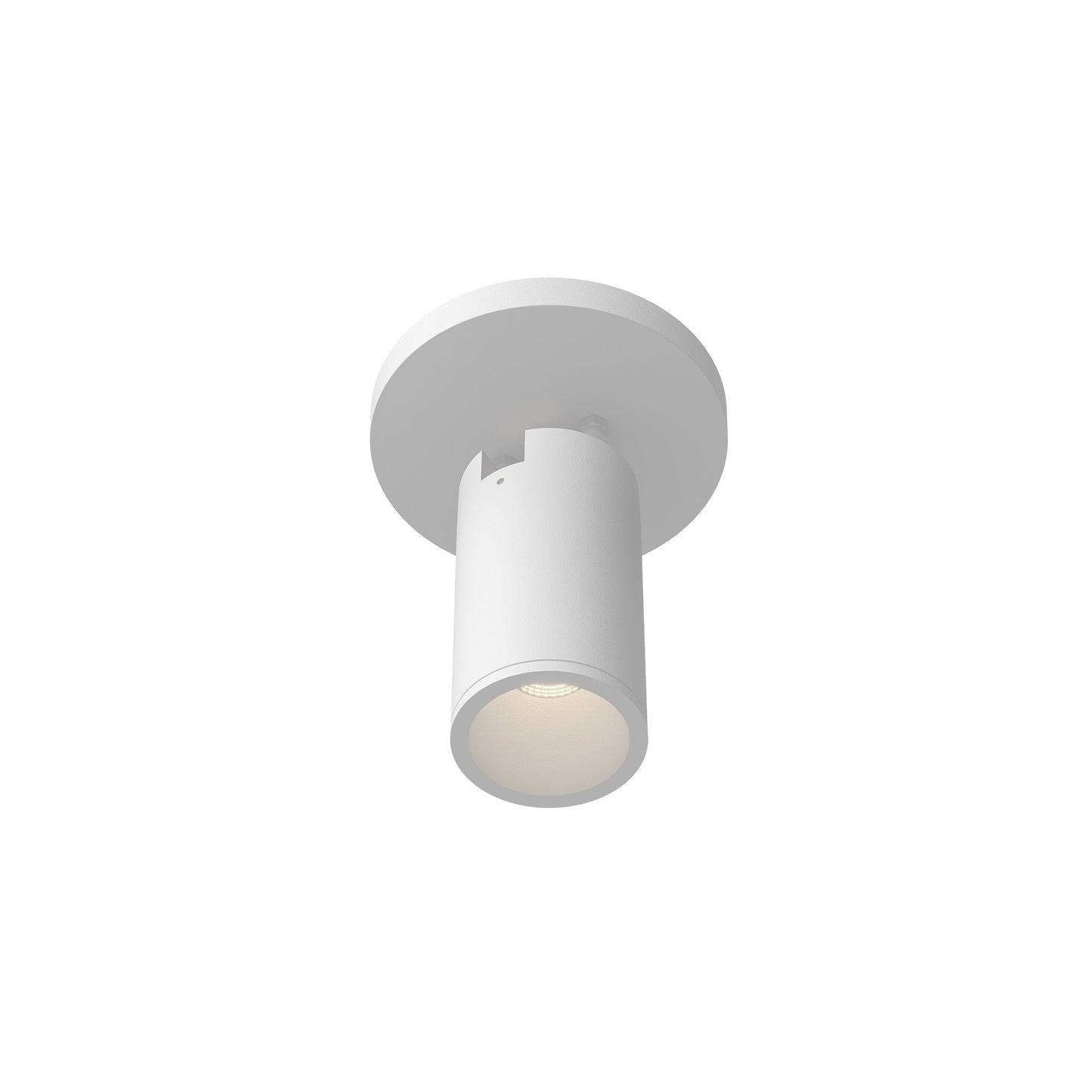 Kuzco Architectural Lorna white [universal voltage and 0-10 dimming] adjustable ceiling mount LD2-SA04W08-3036-WH-UNV-010