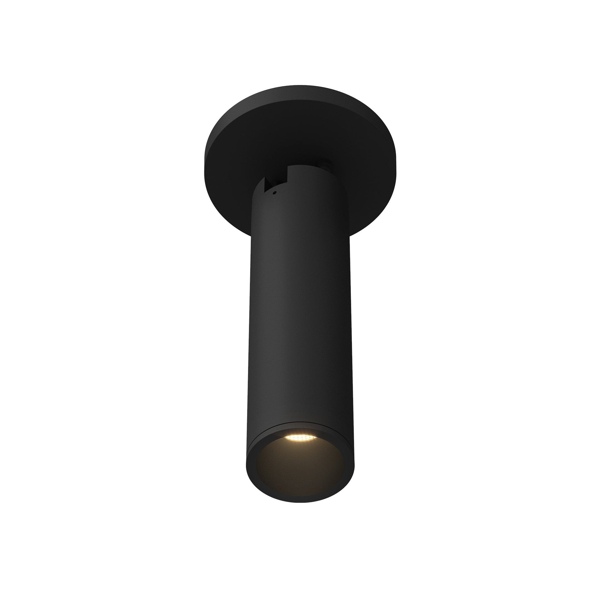 Kuzco Architectural Lorna black [universal voltage and 0-10 dimming] adjustable ceiling mount LD2-SA08W10-3036-BK-UNV-010