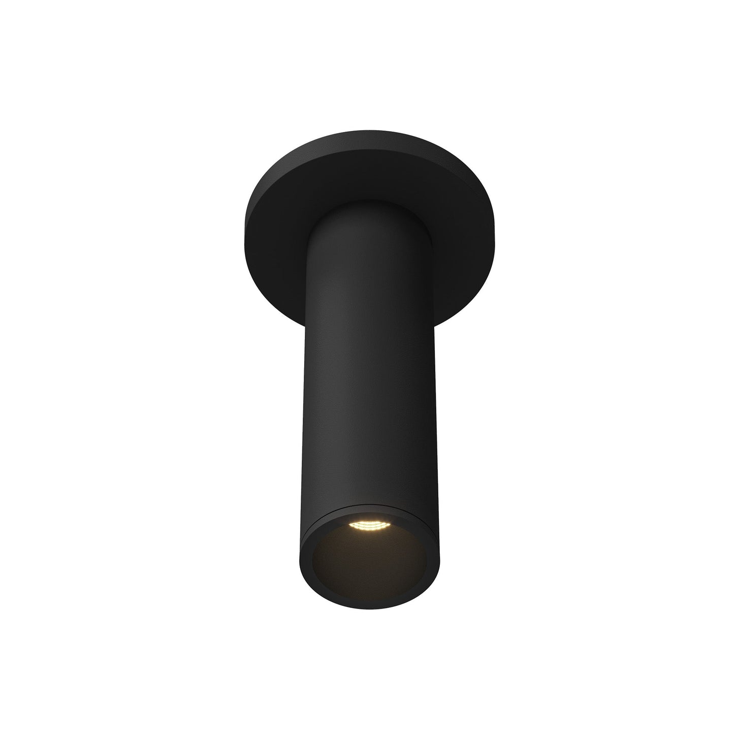 Kuzco Architectural Lorna black [universal voltage and 0-10 dimming] ceiling mount LD2-SM08W10-3036-BK-UNV-010