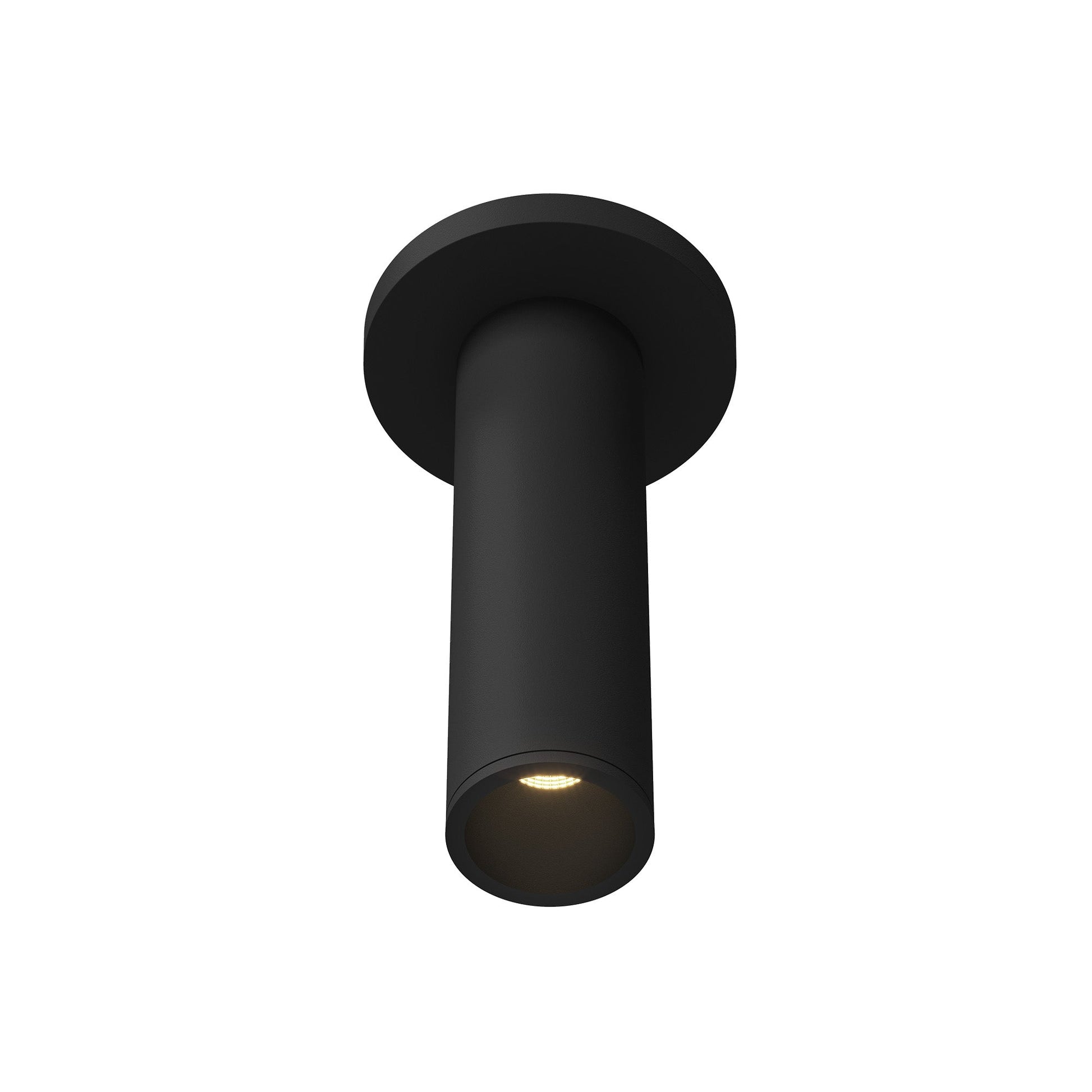 Kuzco Architectural Lorna black [universal voltage and 0-10 dimming] ceiling mount LD2-SM08W10-3036-BK-UNV-010
