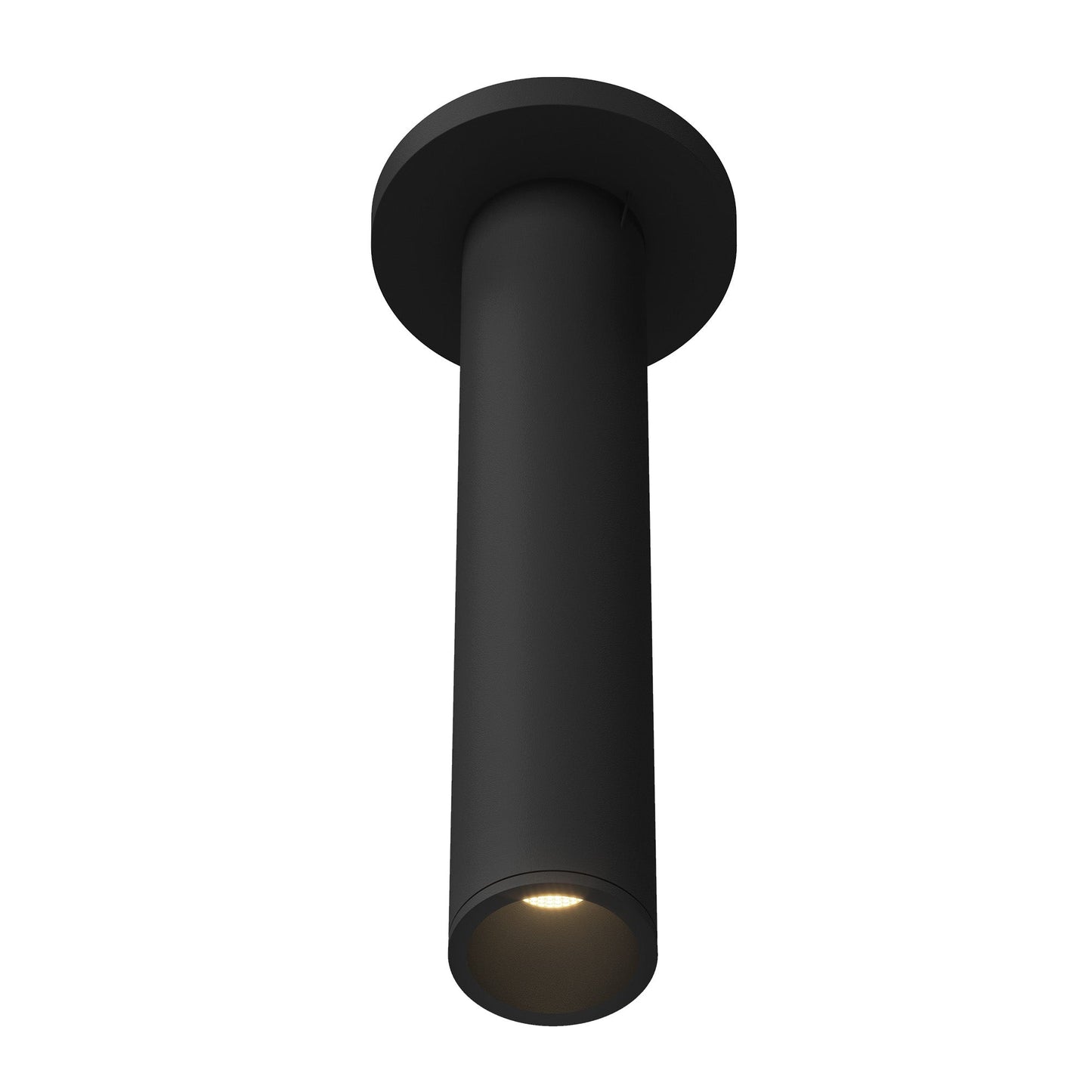 Kuzco Architectural Lorna black [universal voltage and 0-10 dimming] ceiling mount LD2-SM12W12-3036-BK-UNV-010