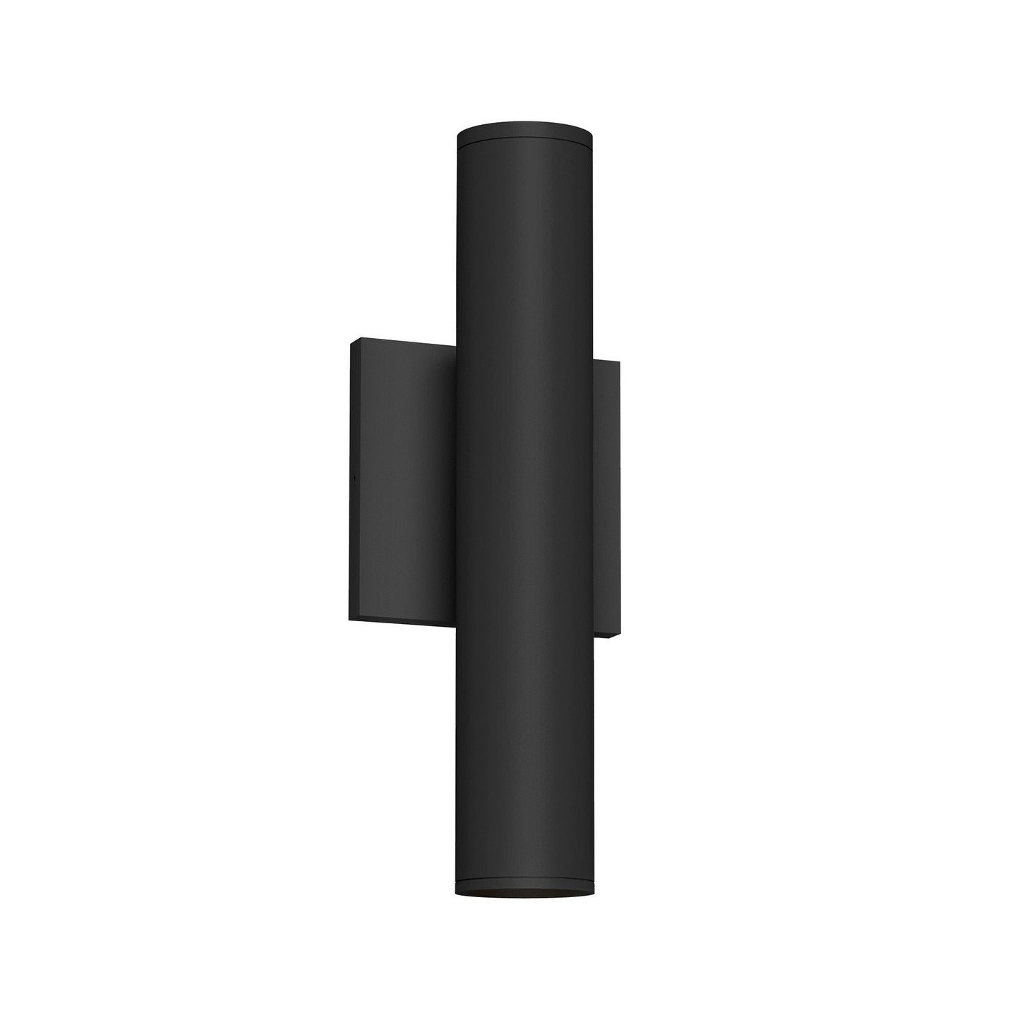 Kuzco Architectural Lorna black [universal voltage and 0-10 dimming] wall sconce up/down light LD2-UD12W20-3036-BK-UNV-010