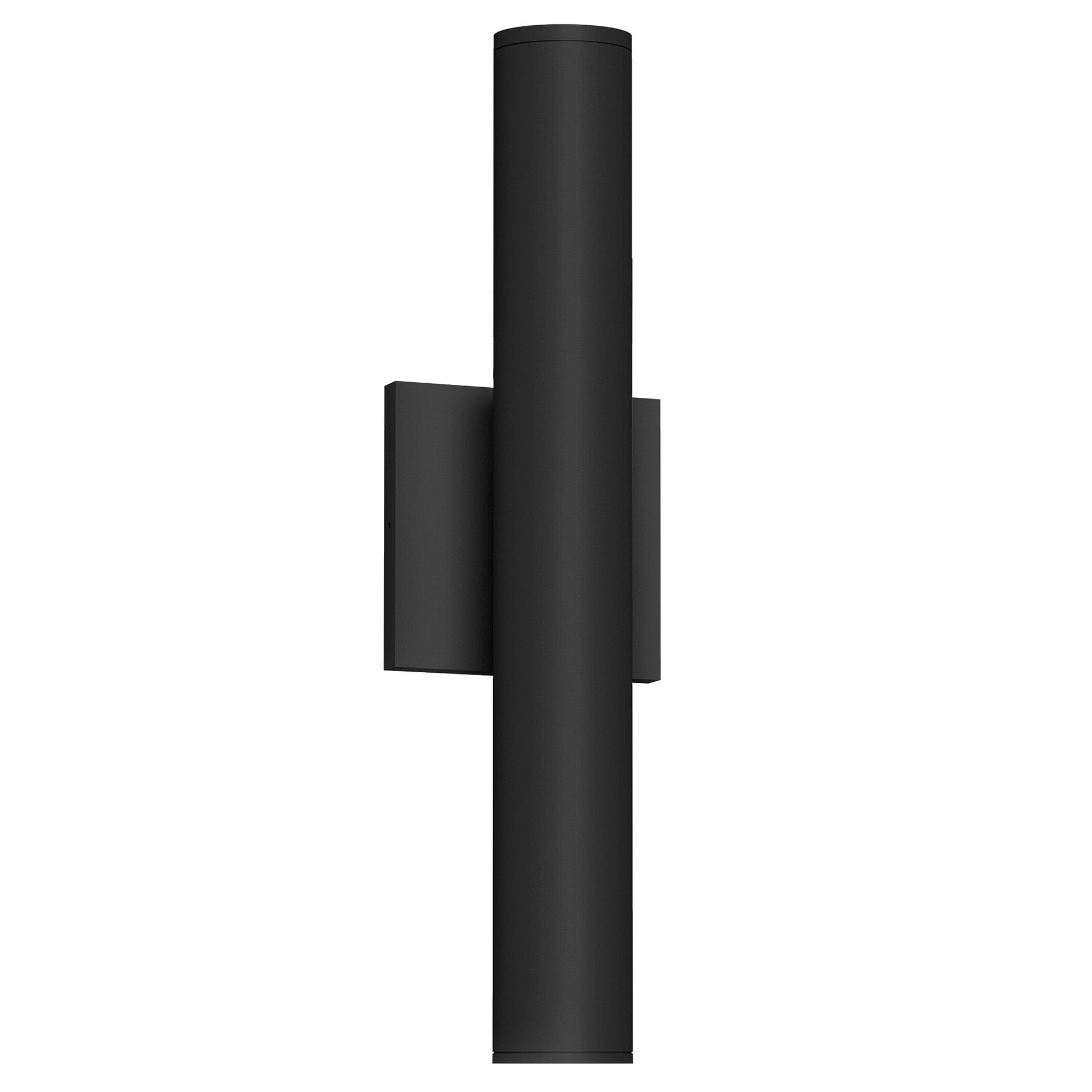 Kuzco Architectural Lorna black [universal voltage and 0-10 dimming] wall sconce up/down light LD2-UD16W24-3036-BK-UNV-010