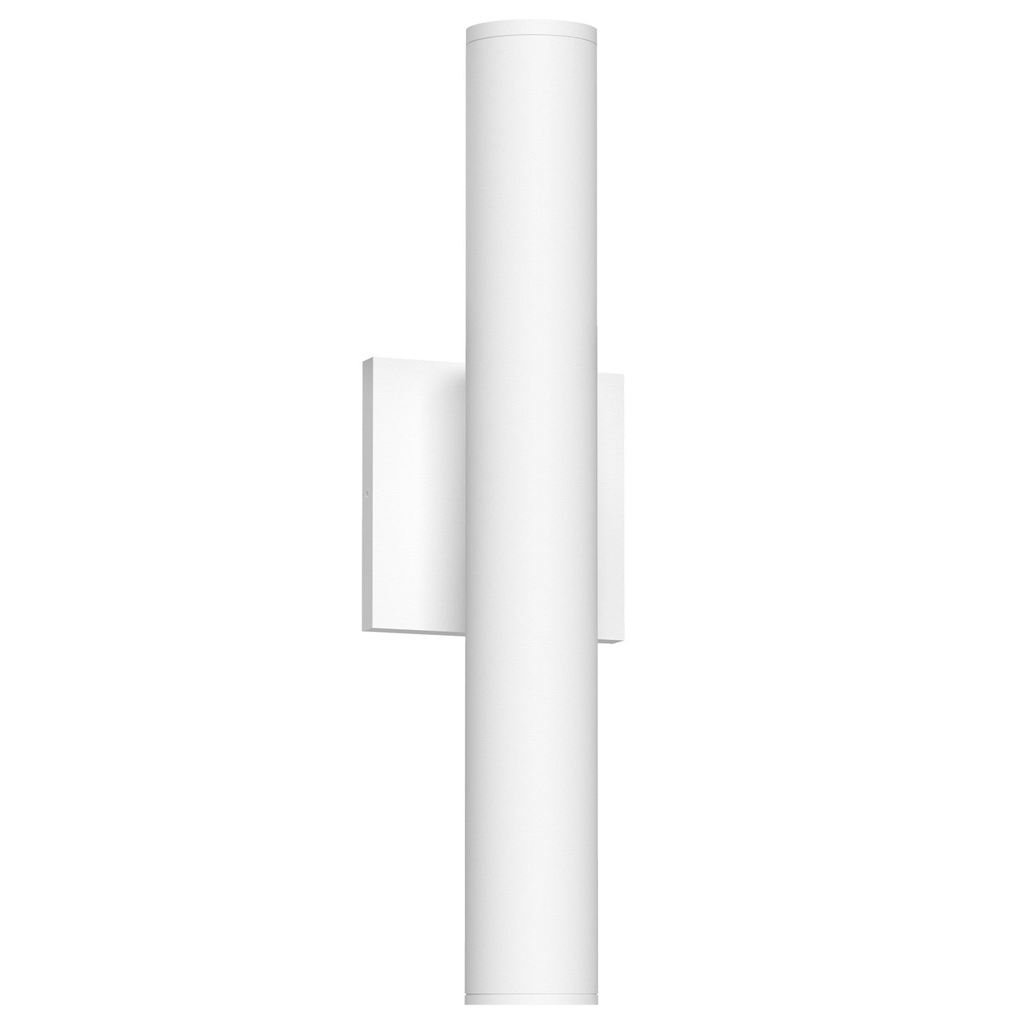 Kuzco Architectural Lorna white [universal voltage and 0-10 dimming] wall sconce up/down light LD2-UD16W24-3036-WH-UNV-010