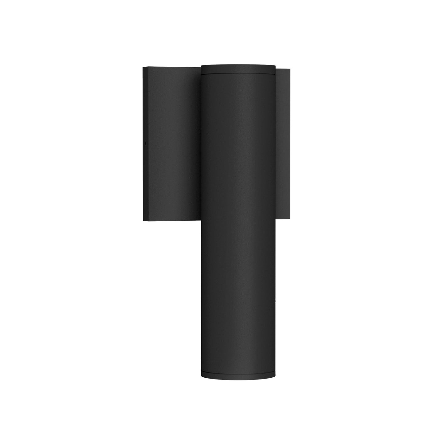 Kuzco Architectural Lorna black [universal voltage and 0-10 dimming] interior/exterior wall sconce LD2-WS09W10-3036-BK-UNV-010