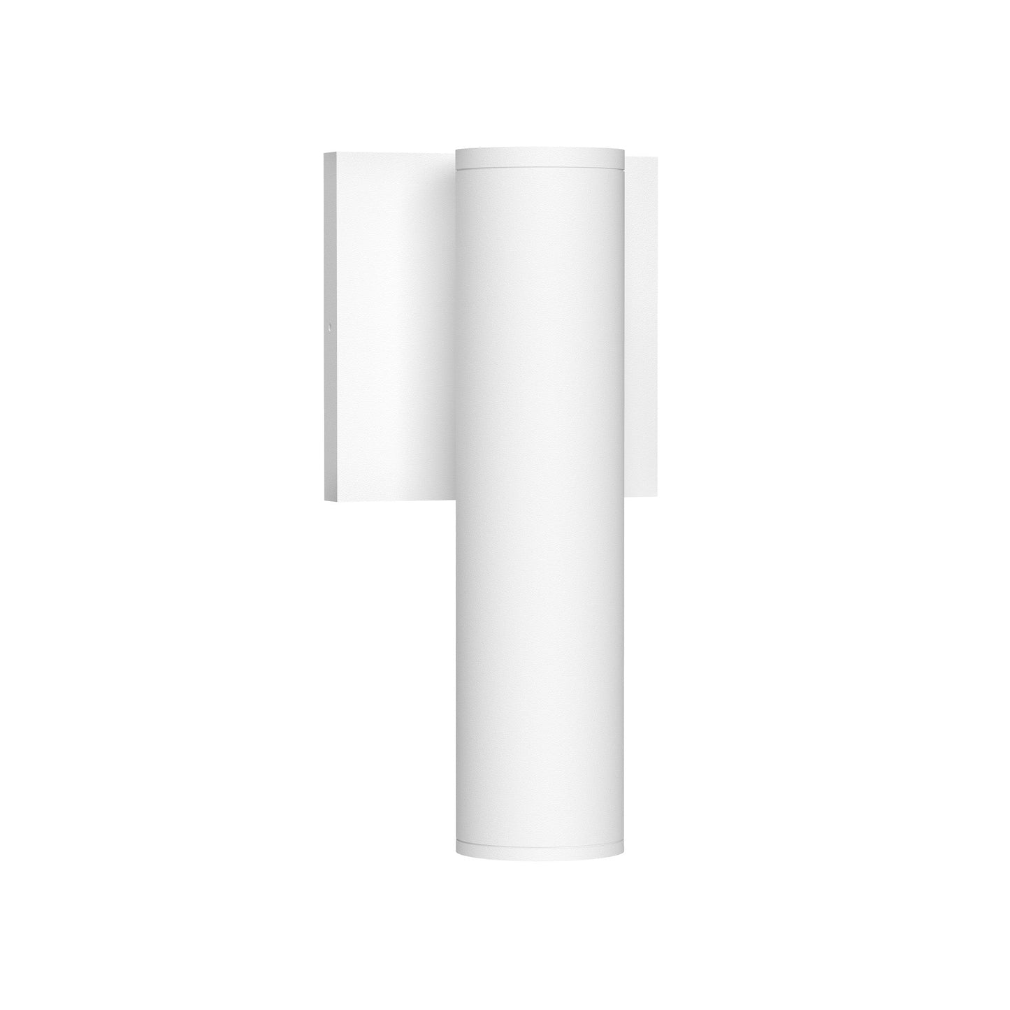 Kuzco Architectural Lorna white [universal voltage and 0-10 dimming] interior/exterior wall sconce LD2-WS09W10-3036-WH-UNV-010