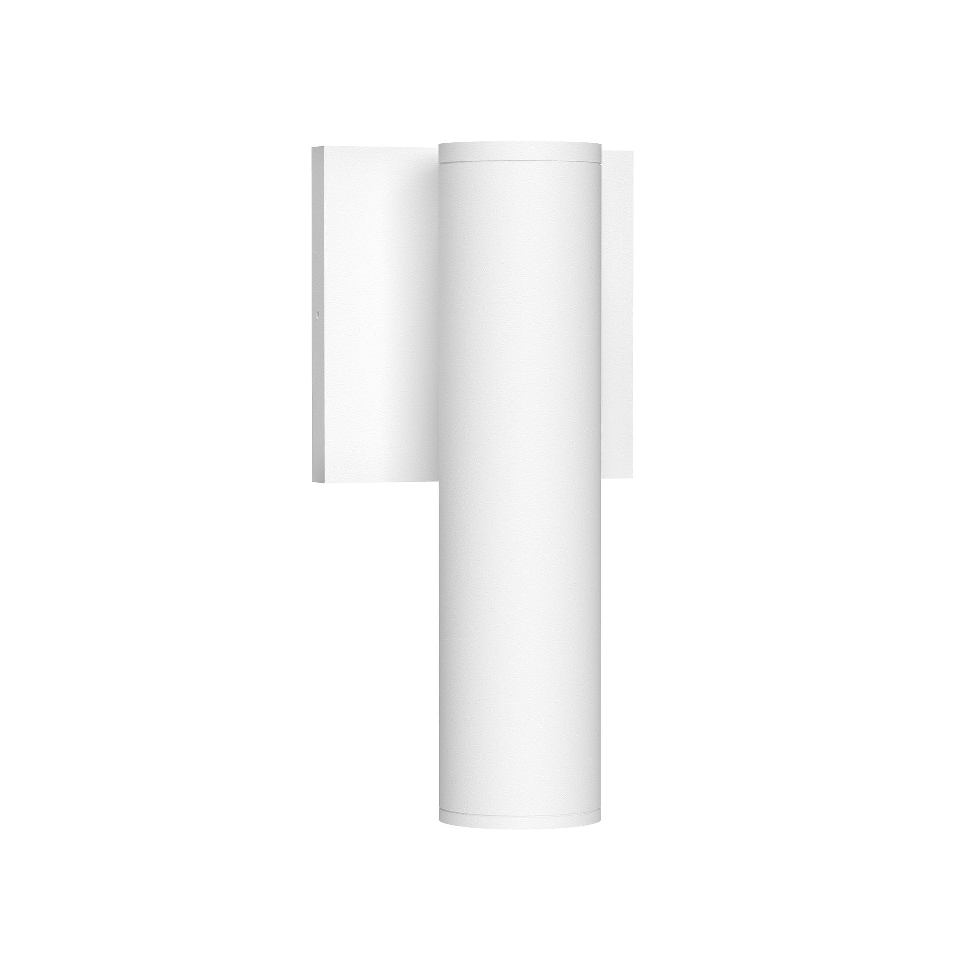 Kuzco Architectural Lorna white [universal voltage and 0-10 dimming] interior/exterior wall sconce LD2-WS09W10-3036-WH-UNV-010