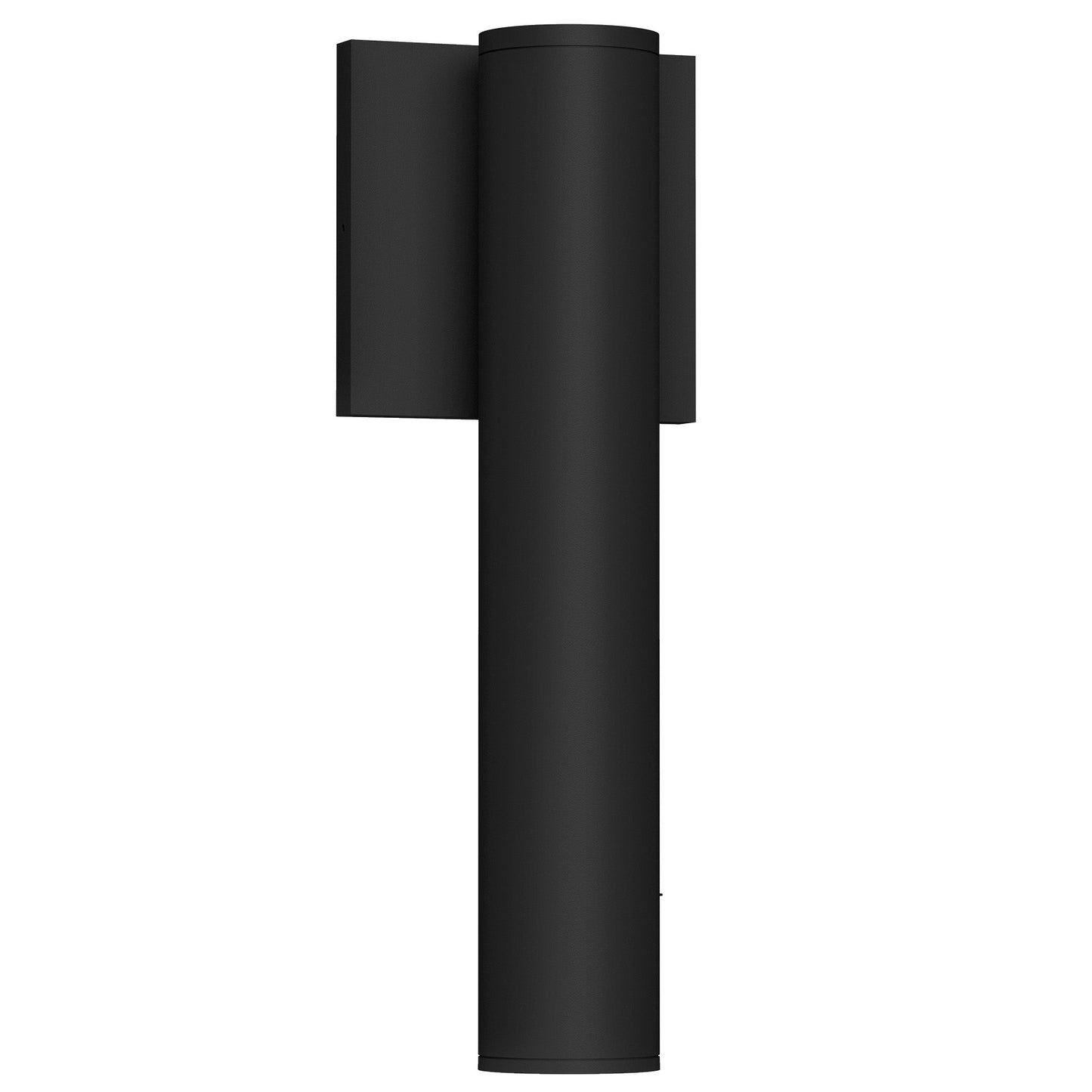 Kuzco Architectural Lorna black [universal voltage and 0-10 dimming] interior/exterior wall sconce LD2-WS12W12-3036-BK-UNV-010