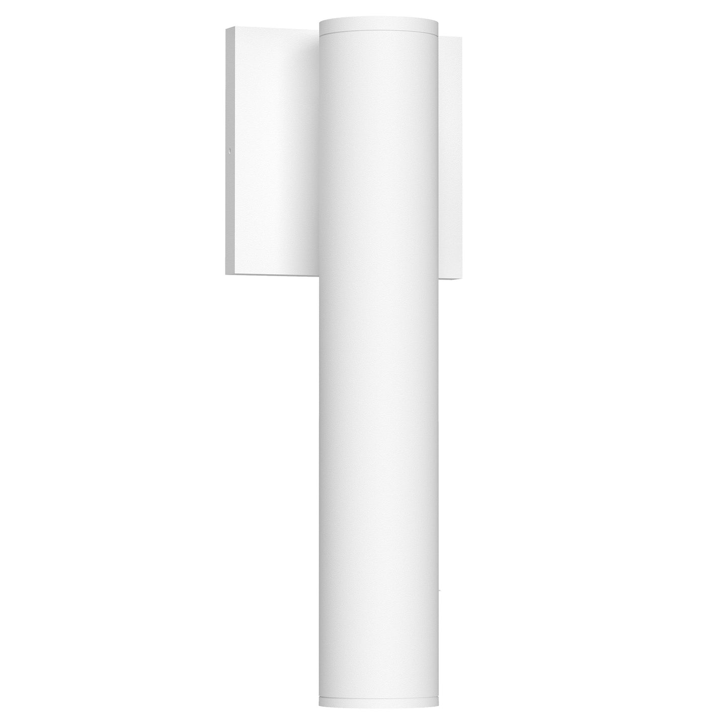 Kuzco Architectural Lorna white [universal voltage and 0-10 dimming] interior/exterior wall sconce LD2-WS12W12-3036-WH-UNV-010