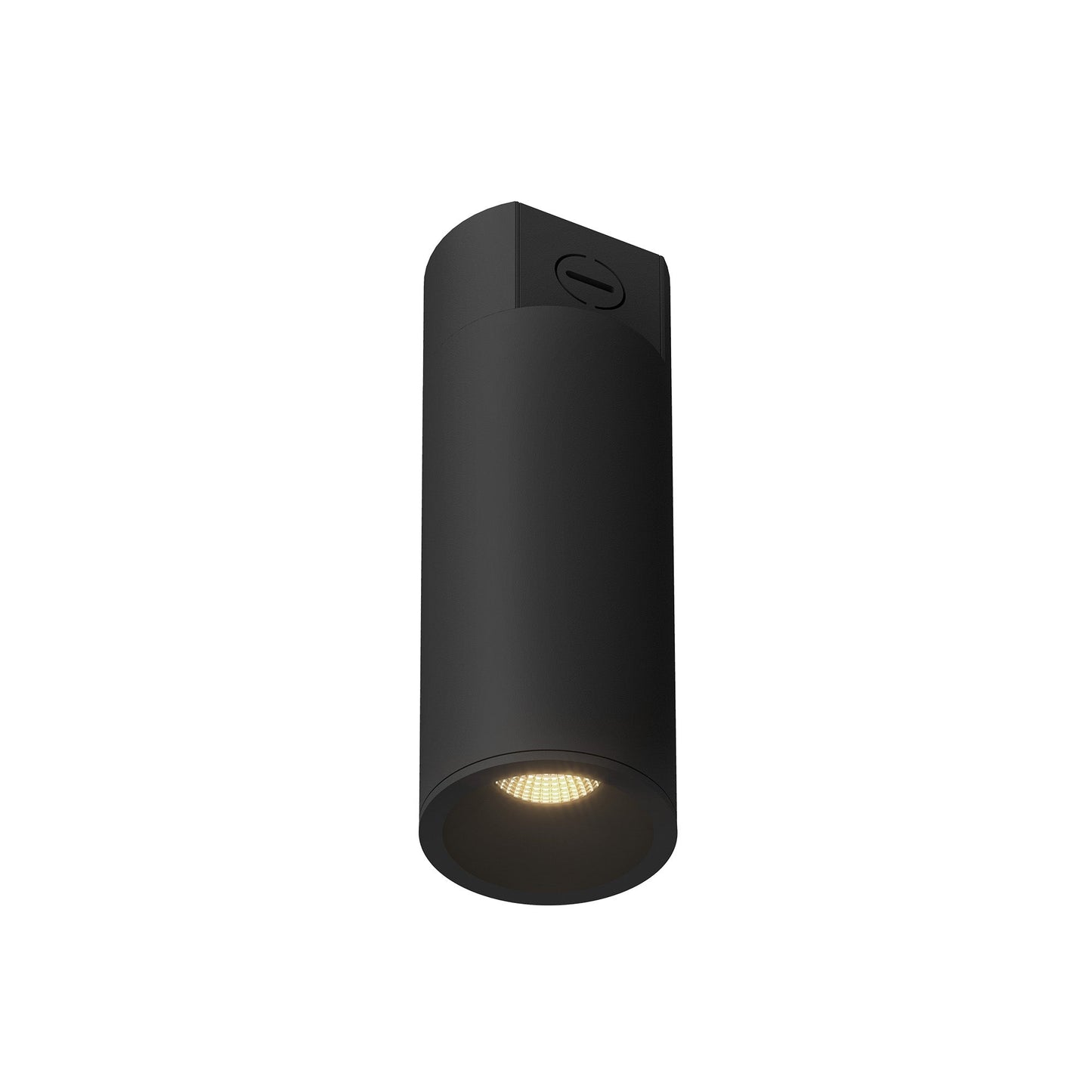 Kuzco Architectural Lorna black [universal voltage and 0-10 dimming] concrete ceiling mount LD3-CC08W14-3036-BK-UNV-010