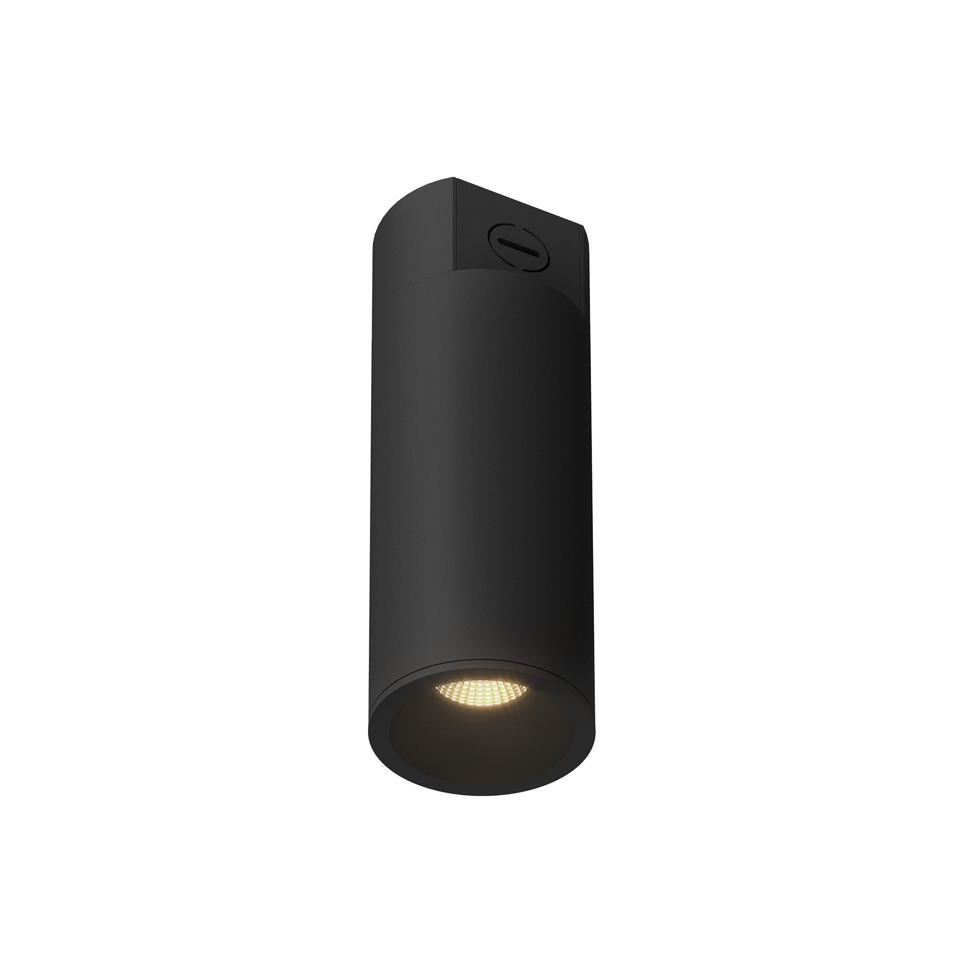 Kuzco Architectural Lorna black [universal voltage and 0-10 dimming] concrete ceiling mount LD3-CC08W14-3036-BK-UNV-010