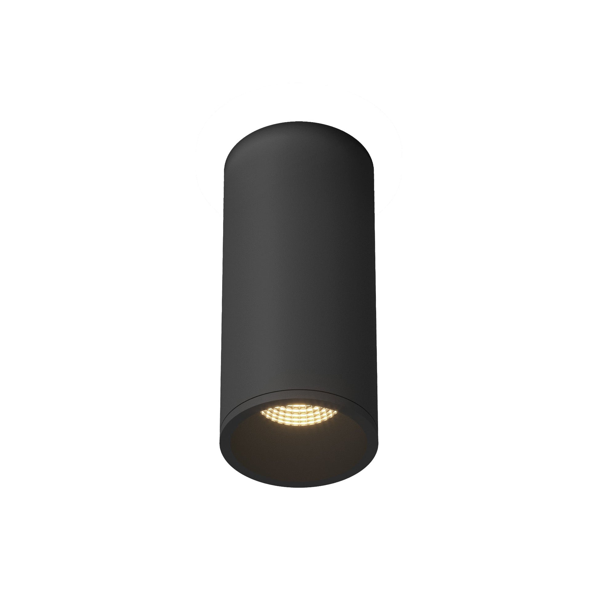 Kuzco Architectural Lorna black [universal voltage and 0-10 dimming] flush mount LD3-FM08W14-3036-BK-UNV-010