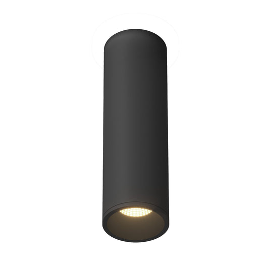 Kuzco Architectural Lorna black [universal voltage and 0-10 dimming] flush mount LD3-FM12W18-3036-BK-UNV-010