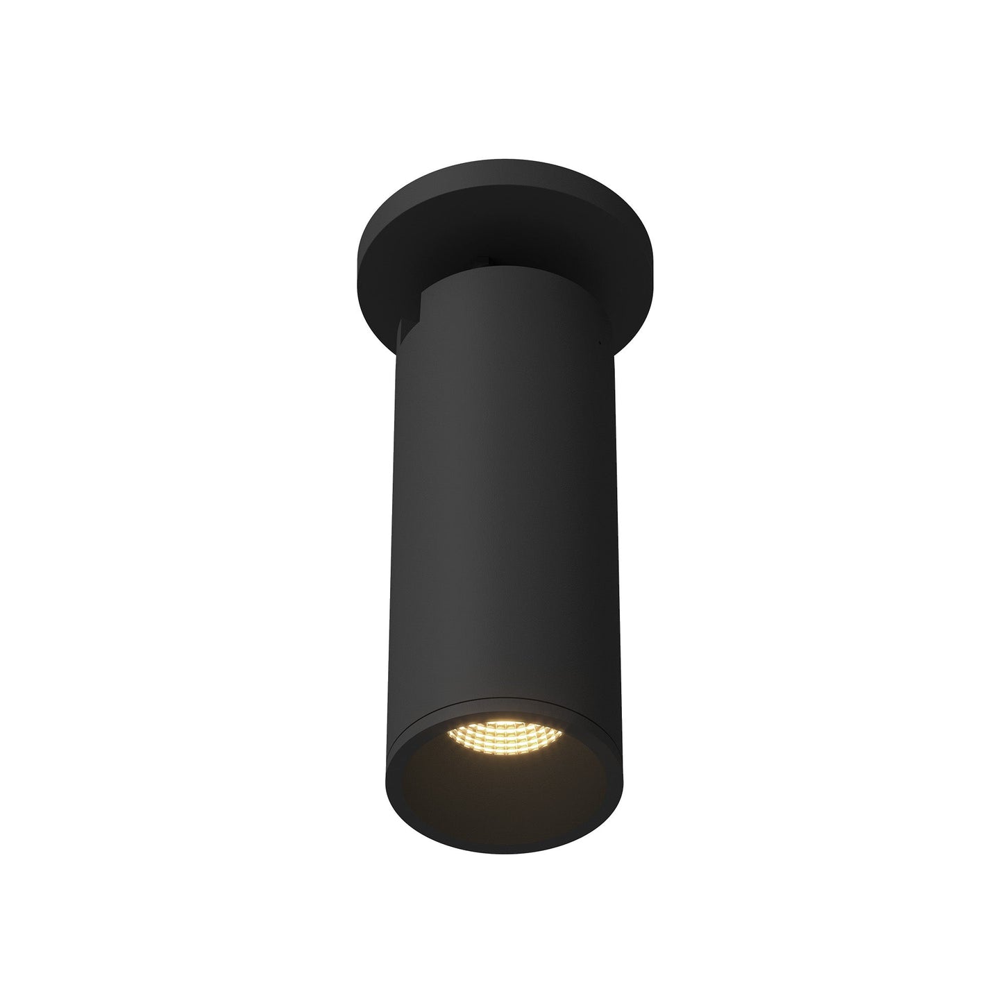 Kuzco Architectural Lorna black [universal voltage and 0-10 dimming] adjustable ceiling mount LD3-SA08W14-3036-BK-UNV-010