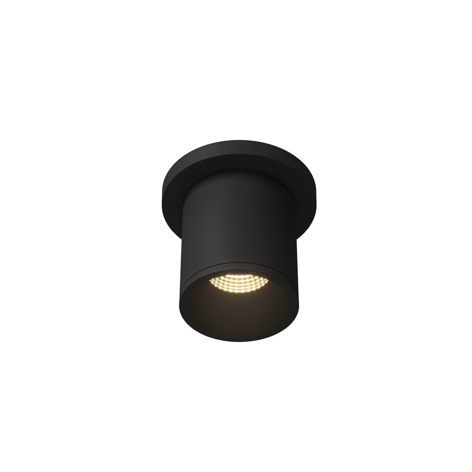 Kuzco Architectural Lorna black [universal voltage and 0-10 dimming] ceiling mount LD3-SM04W10-3036-BK-UNV-010