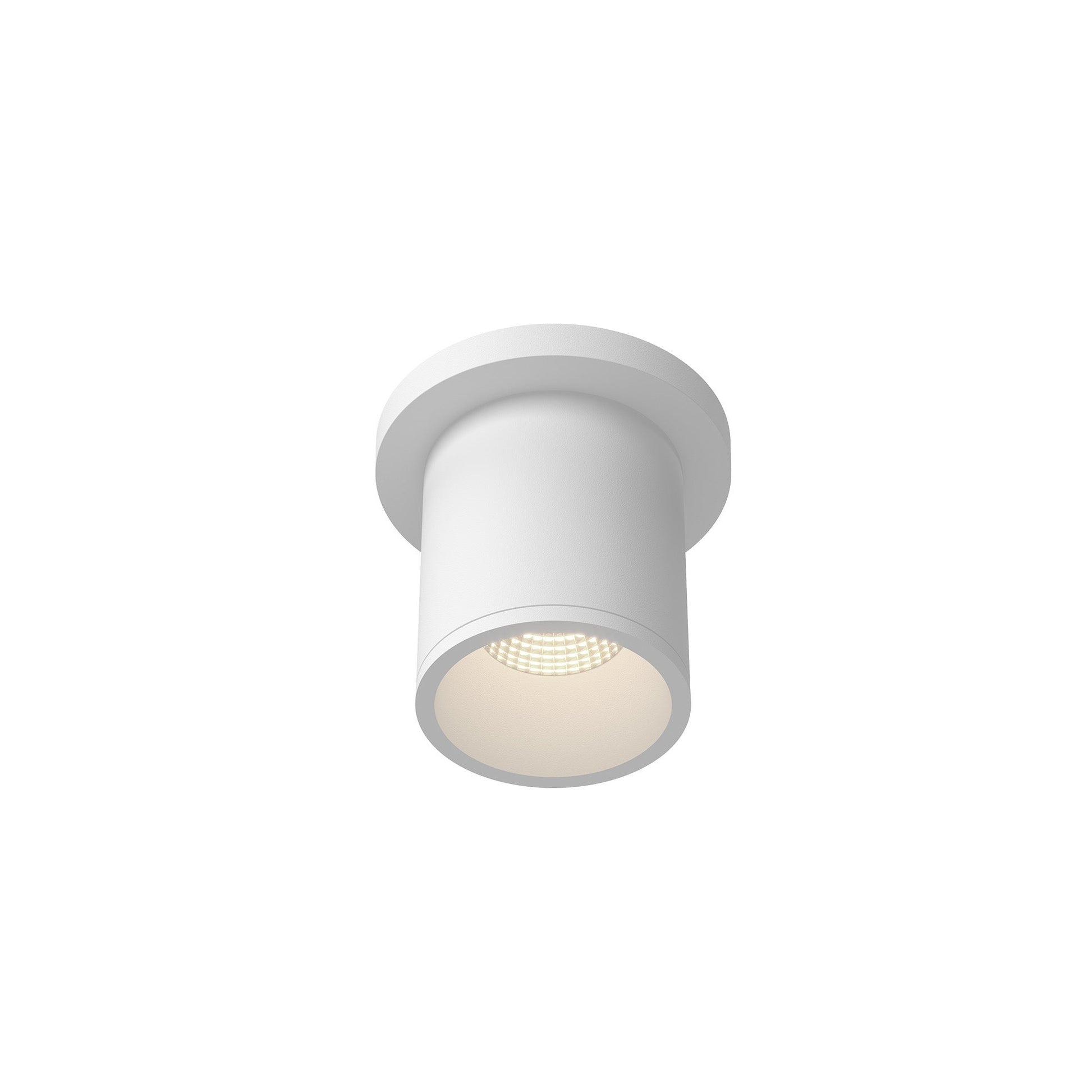 Kuzco Architectural Lorna white [universal voltage and 0-10 dimming] ceiling mount LD3-SM04W10-3036-WH-UNV-010