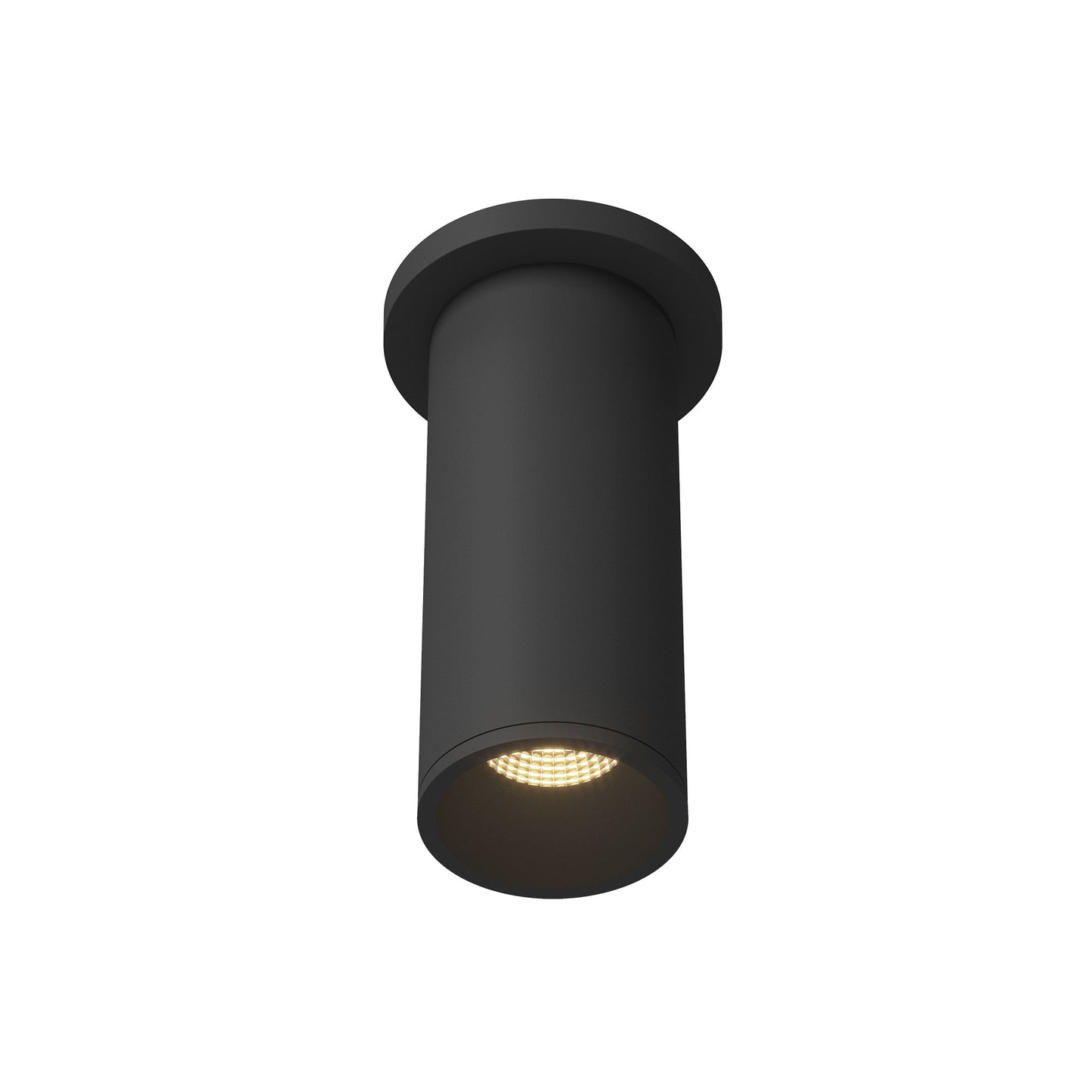 Kuzco Architectural Lorna black [universal voltage and 0-10 dimming] ceiling mount LD3-SM08W14-3036-BK-UNV-010