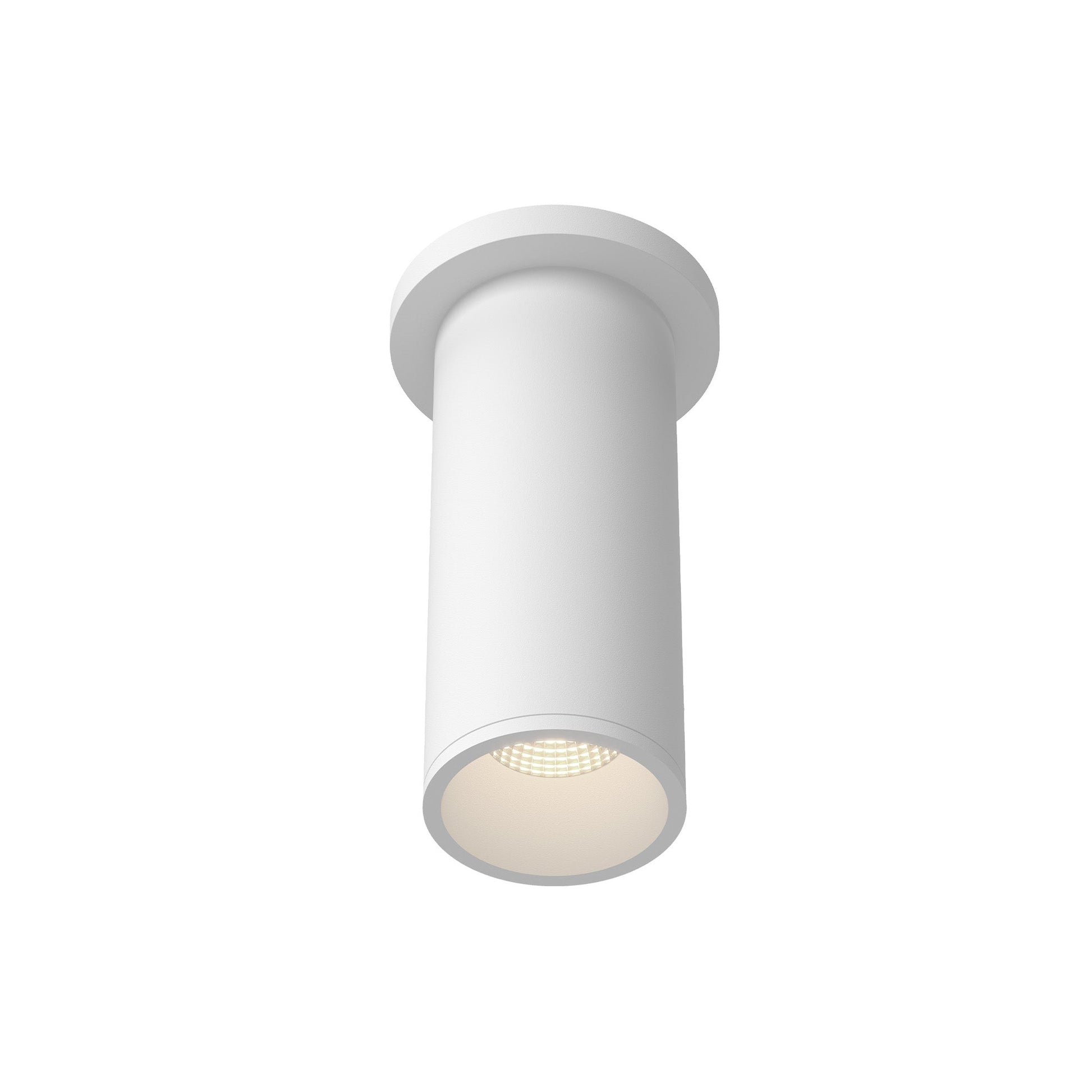 Kuzco Architectural Lorna white [universal voltage and 0-10 dimming] ceiling mount LD3-SM08W14-3036-WH-UNV-010