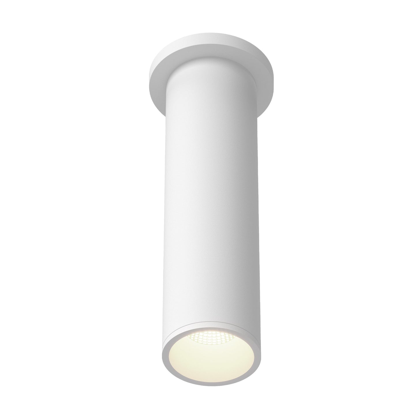 Kuzco Architectural Lorna white [universal voltage and 0-10 dimming] ceiling mount LD3-SM12W18-3036-WH-UNV-010