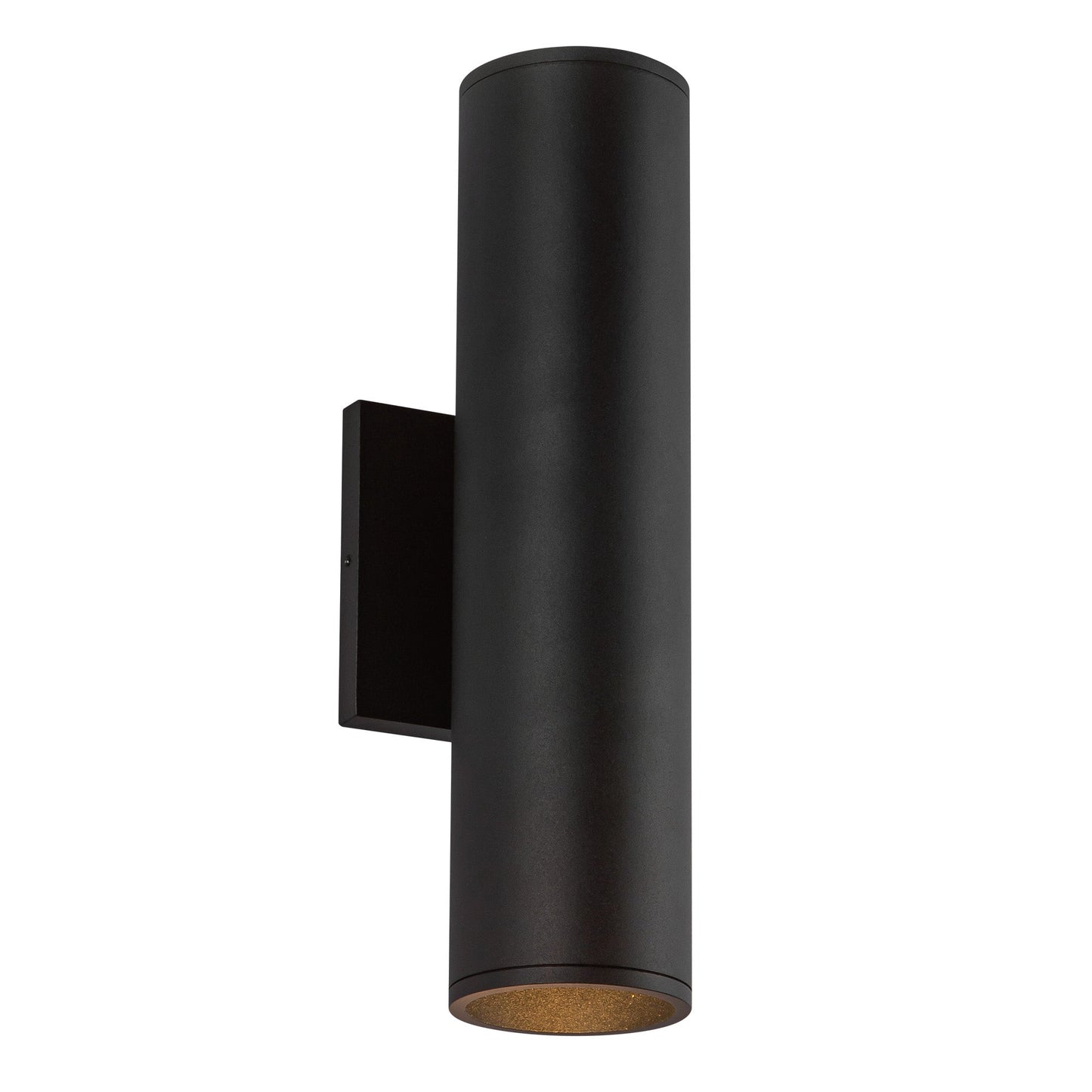 Kuzco Architectural Lorna black [universal voltage and 0-10 dimming] wall sconce up/down light LD3-UD12W24-3036-BK-UNV-010