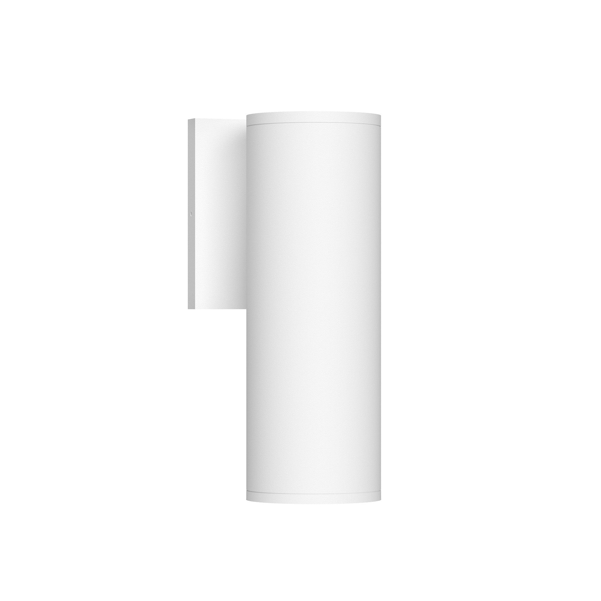 Kuzco Architectural Lorna white [universal voltage and 0-10 dimming] interior/exterior wall sconce LD3-WS09W14-3036-WH-UNV-010