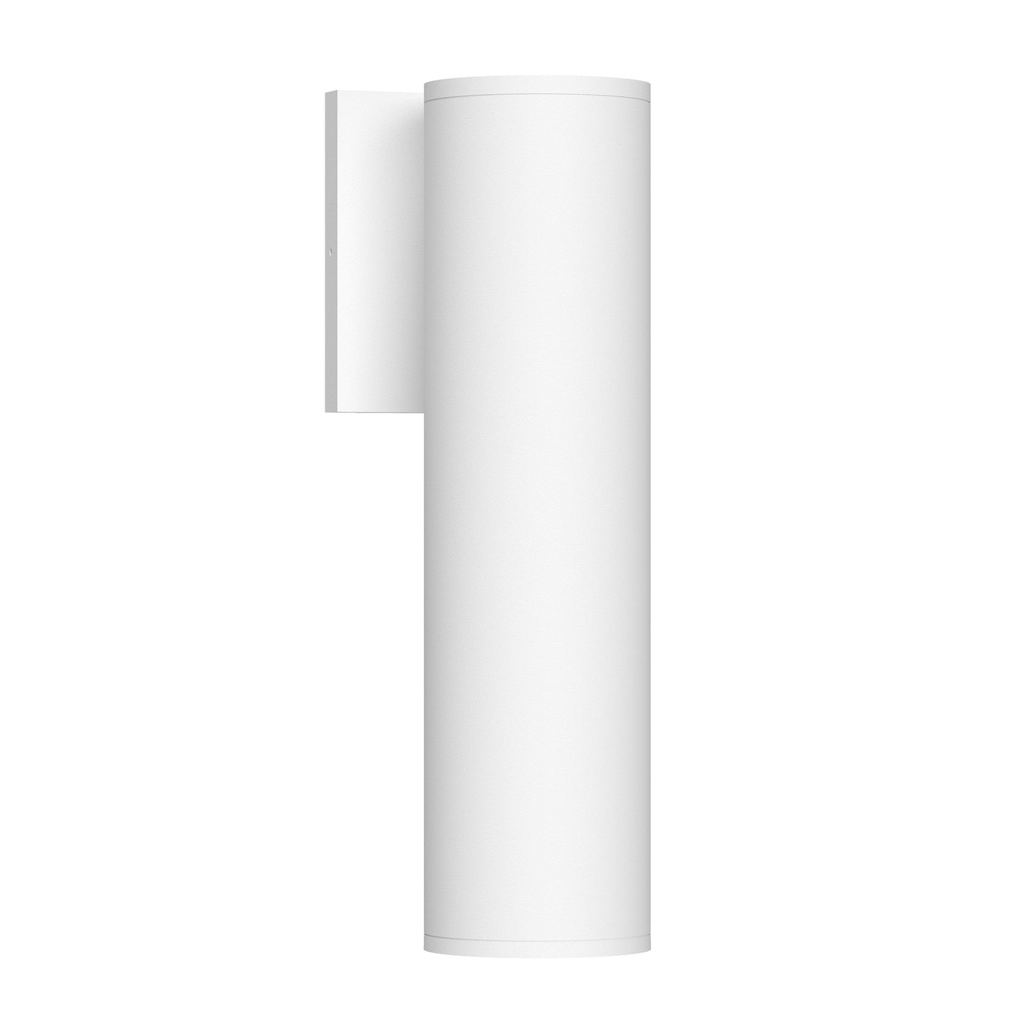 Kuzco Architectural Lorna white [universal voltage and 0-10 dimming] interior/exterior wall sconce LD3-WS12W18-3036-WH-UNV-010