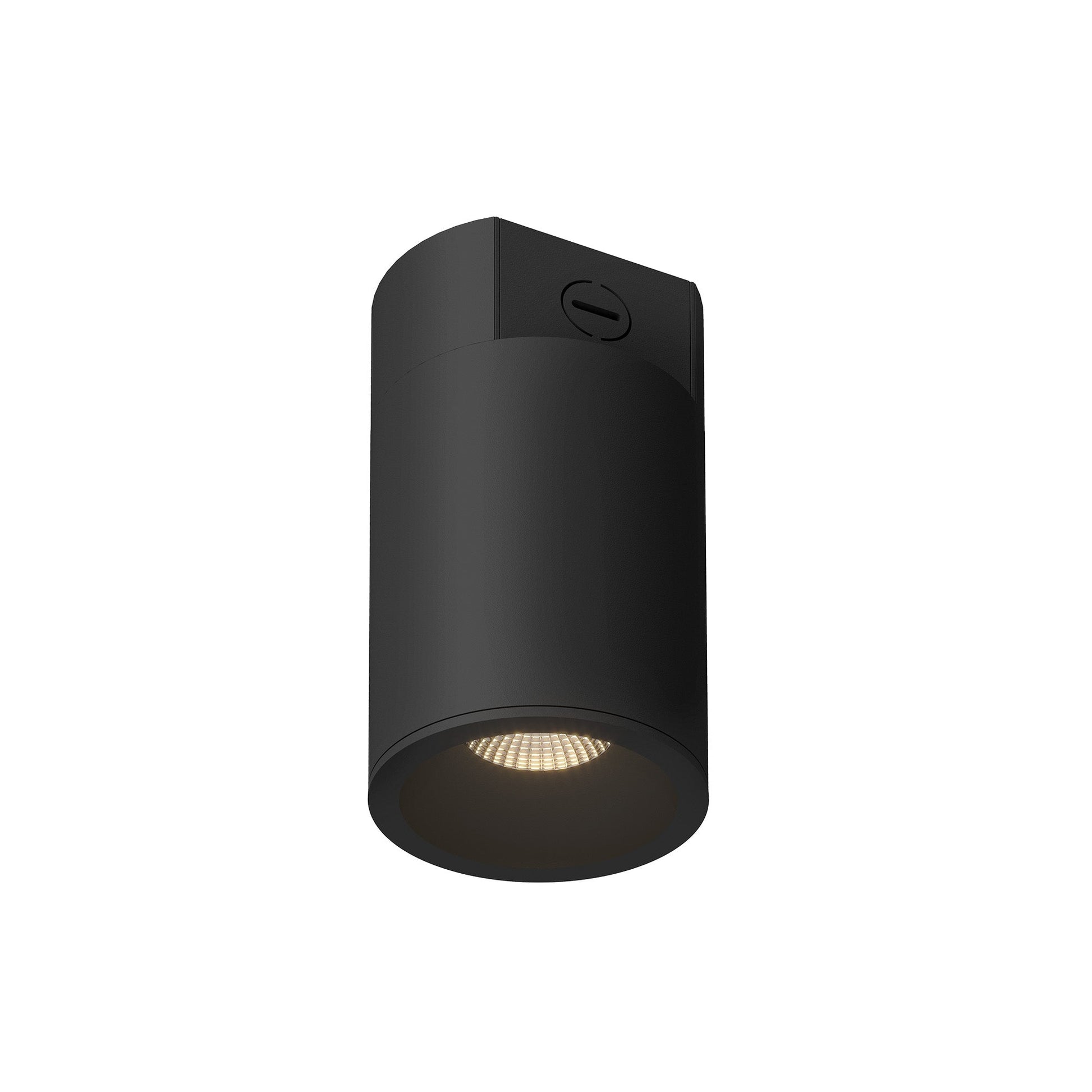 Kuzco Architectural Lorna black [universal voltage and 0-10 dimming] concrete ceiling mount LD4-CC06W18-3036-BK-UNV-010