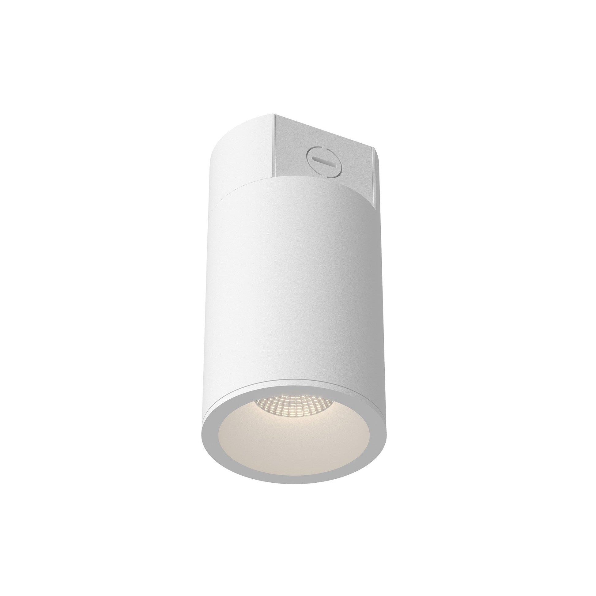 Kuzco Architectural Lorna white [universal voltage and 0-10 dimming] concrete ceiling mount LD4-CC06W18-3036-WH-UNV-010