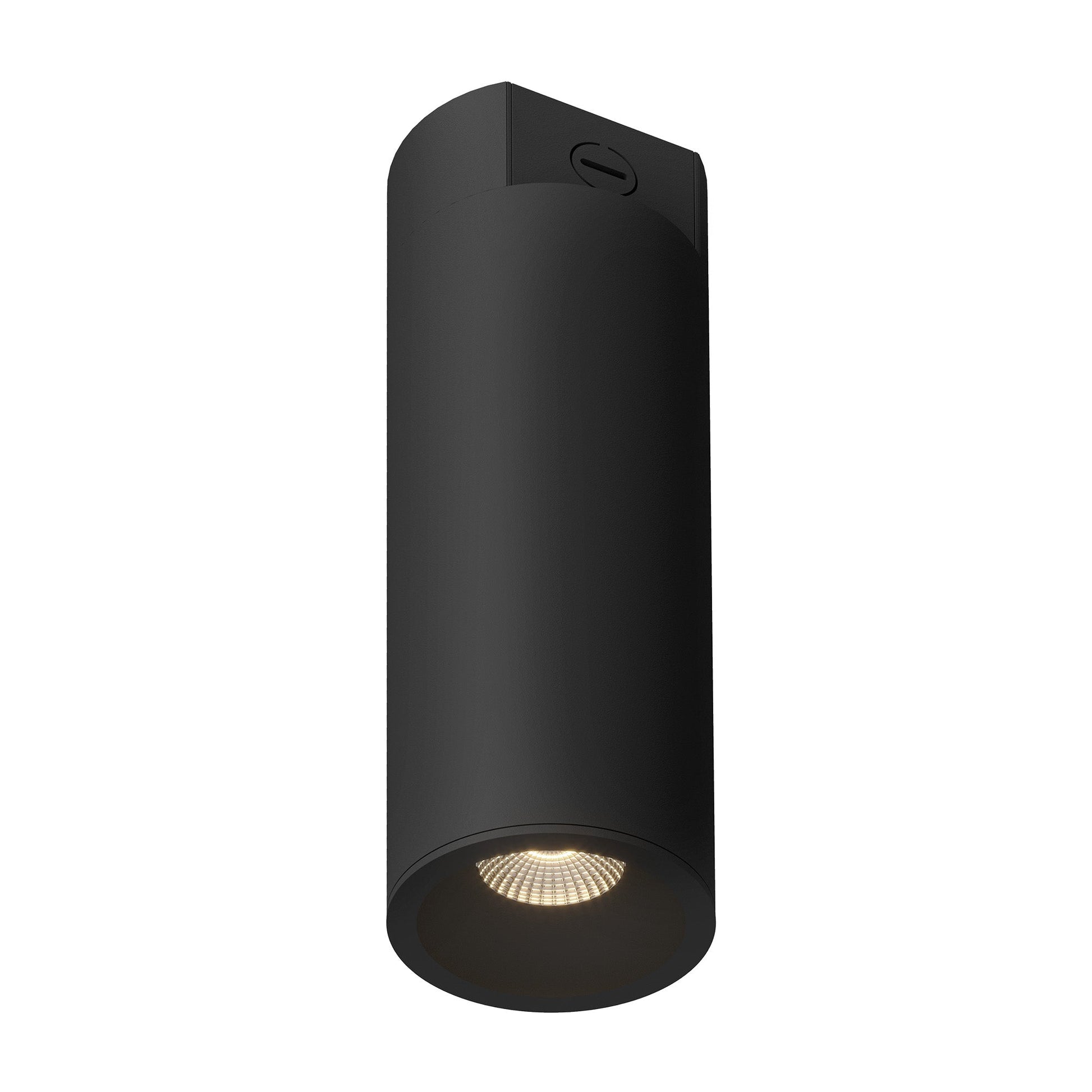 Kuzco Architectural Lorna black [universal voltage and 0-10 dimming] concrete ceiling mount LD4-CC12W24-3036-BK-UNV-010