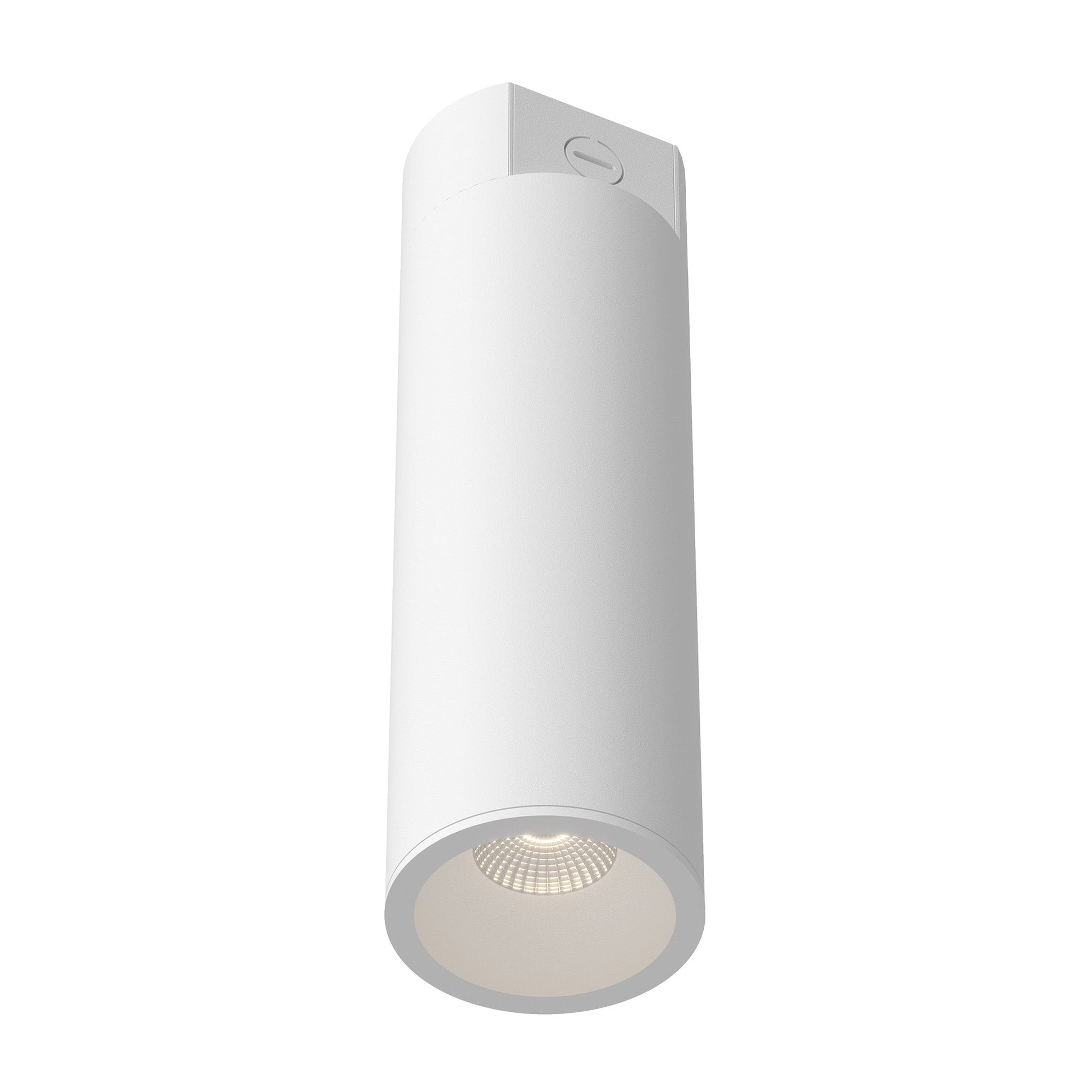 Kuzco Architectural Lorna white [universal voltage and 0-10 dimming] concrete ceiling mount LD4-CC12W24-3036-WH-UNV-010