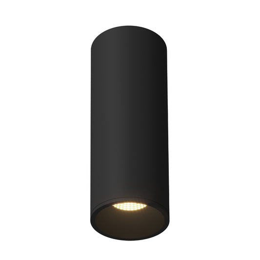 Kuzco Architectural Lorna black [universal voltage and 0-10 dimming] flush mount LD4-FM12W24-3036-BK-UNV-010
